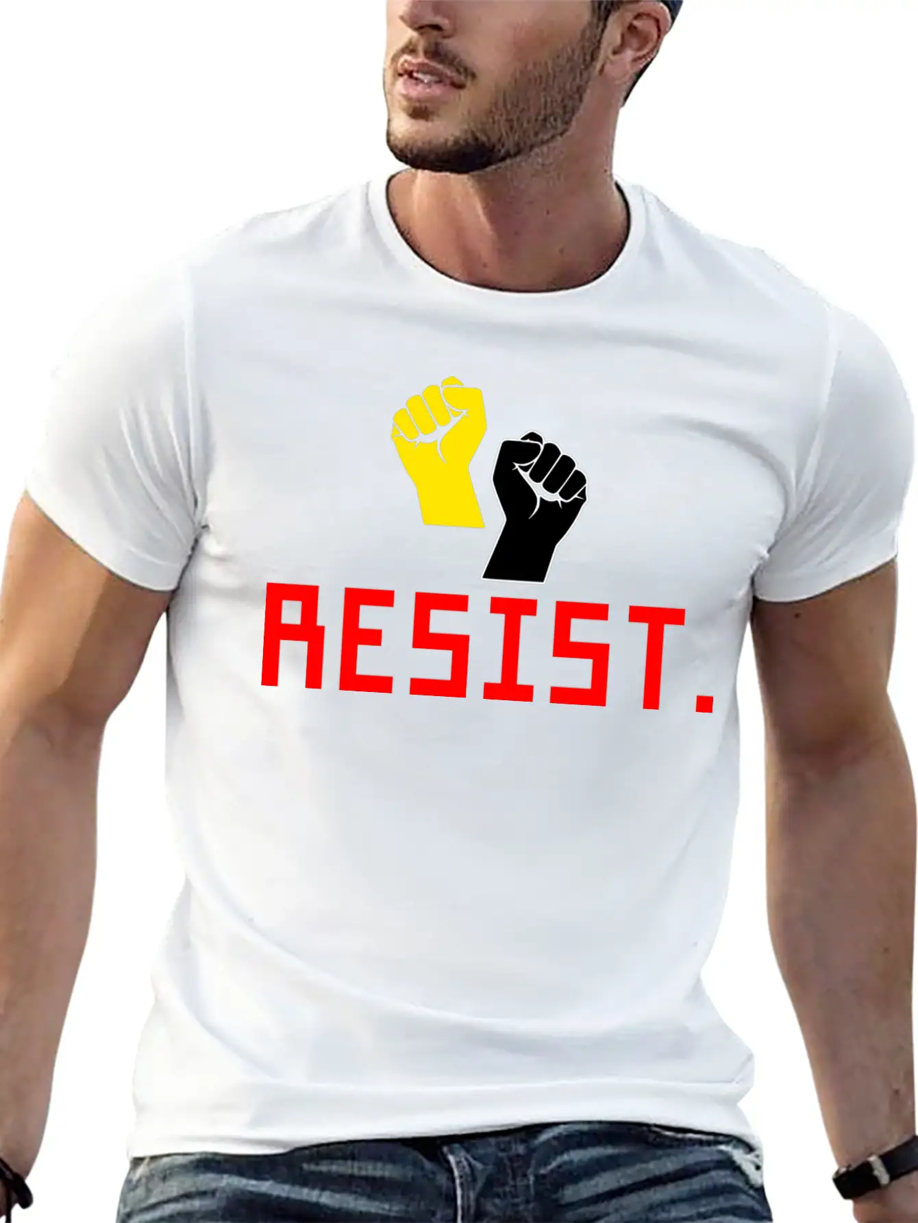Resist Essential Cotton Tee For Daily Outfits – Unisex Style