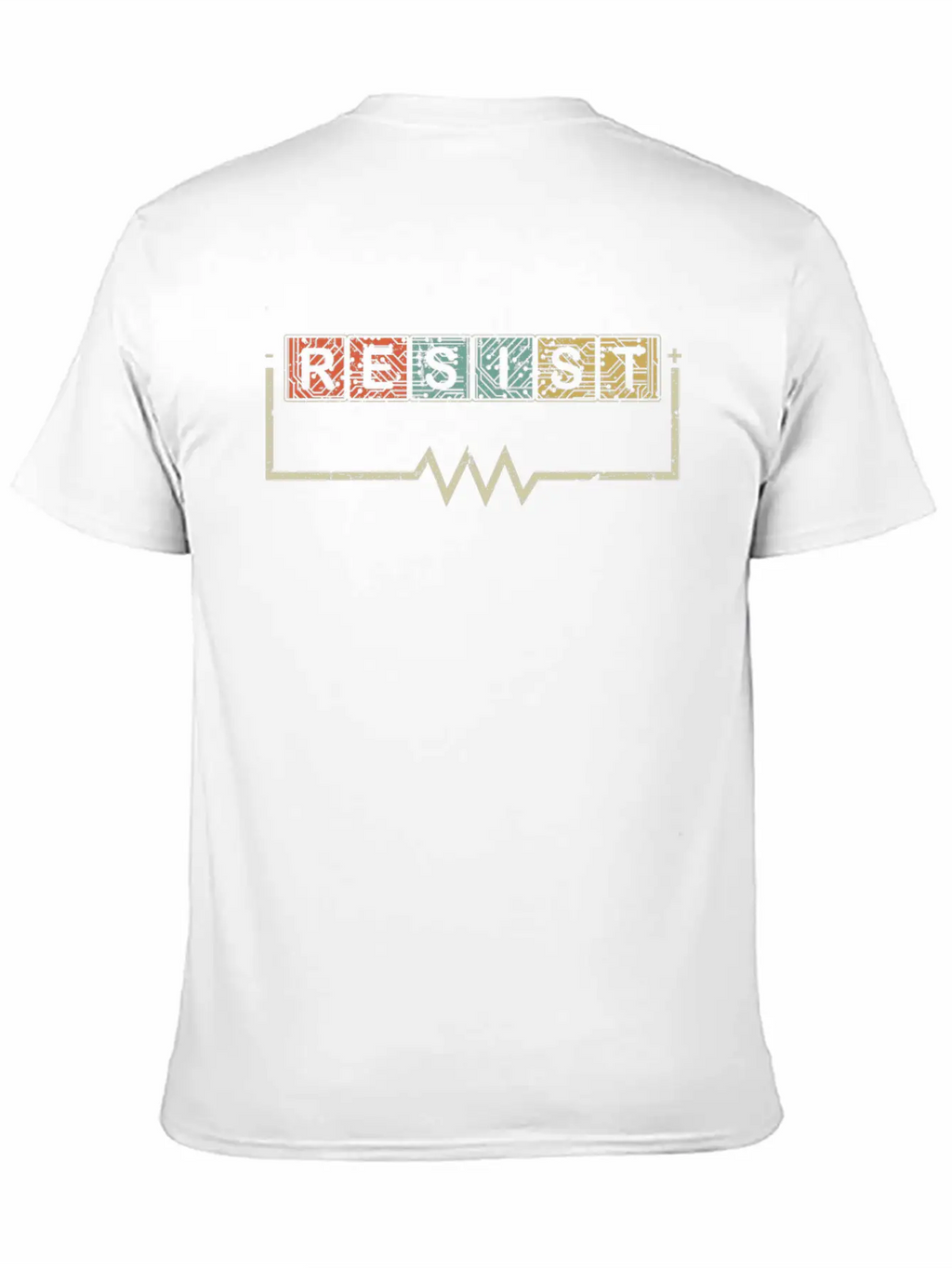 Resist! Vintage Electrical & Electronics Engineers Unisex Casual T-Shirt – Clean Design For Daily Comfort