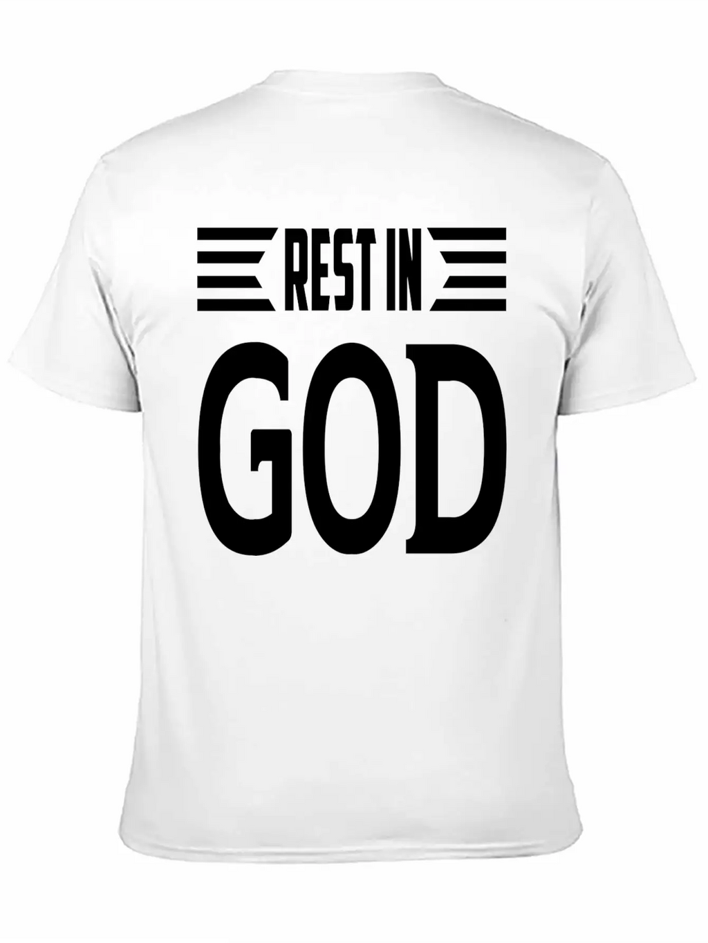 Rest In God Unisex Casual T-Shirt – Clean Design For Daily Comfort