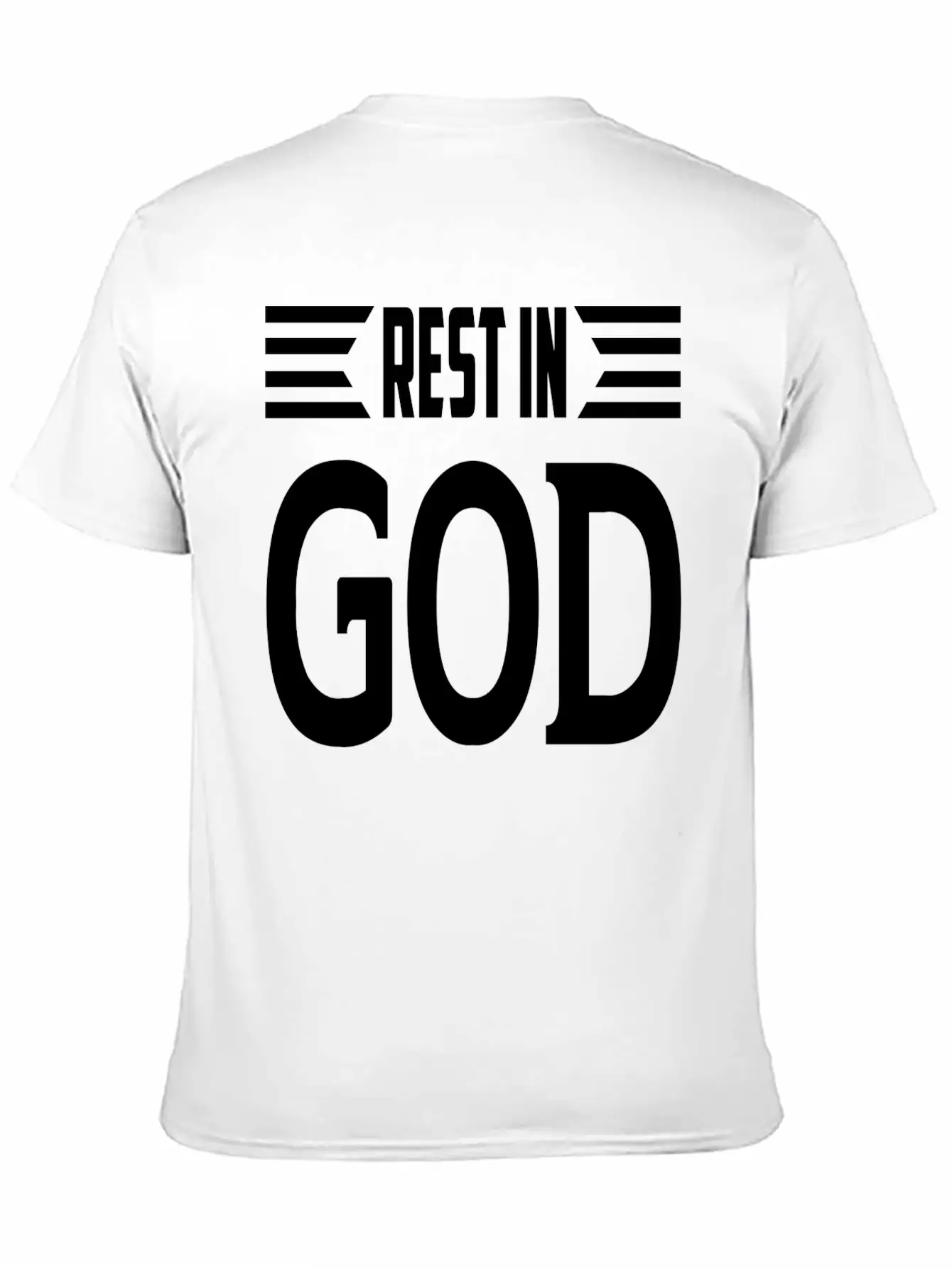 Rest In God Unisex Casual T-Shirt – Clean Design For Daily Comfort