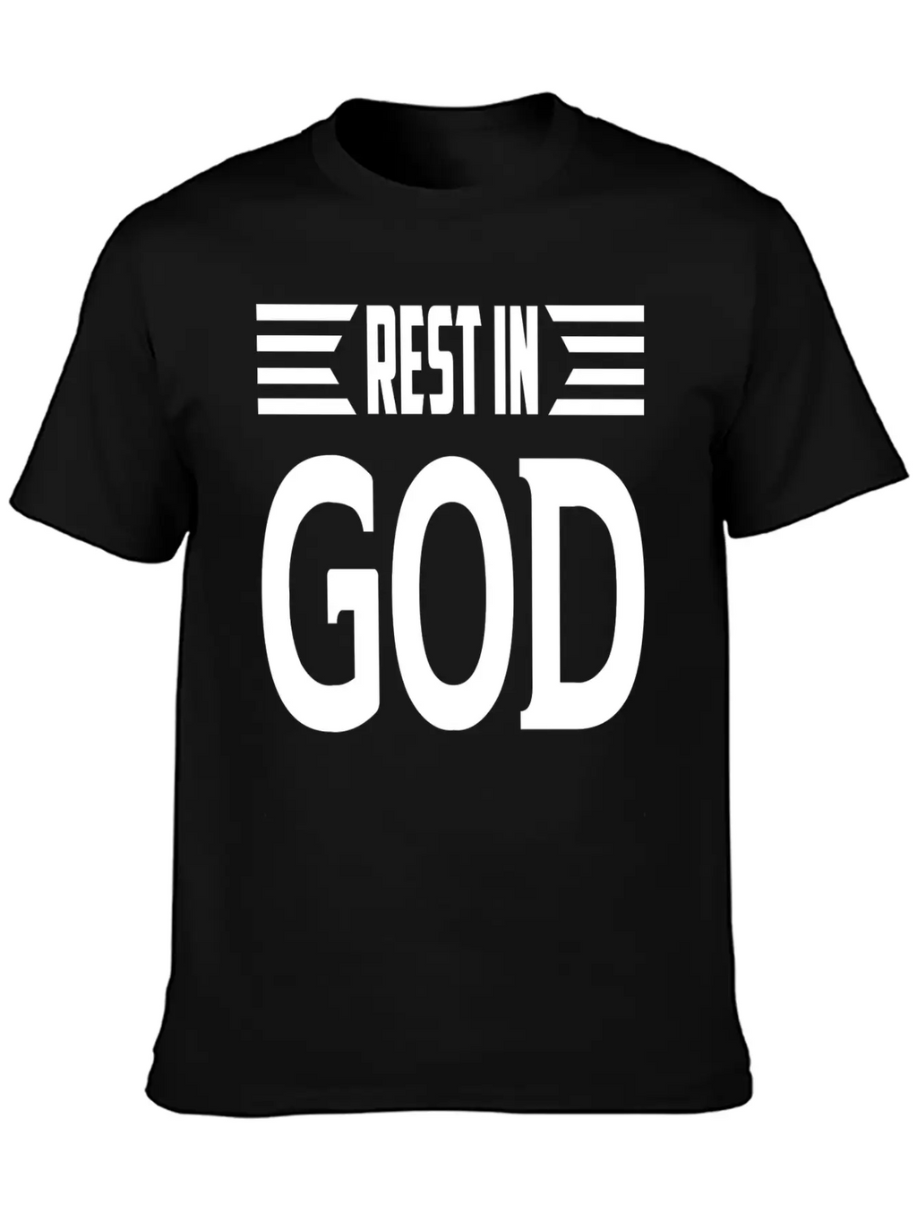 Rest In God Unisex Casual T-Shirt – Clean Design For Daily Comfort