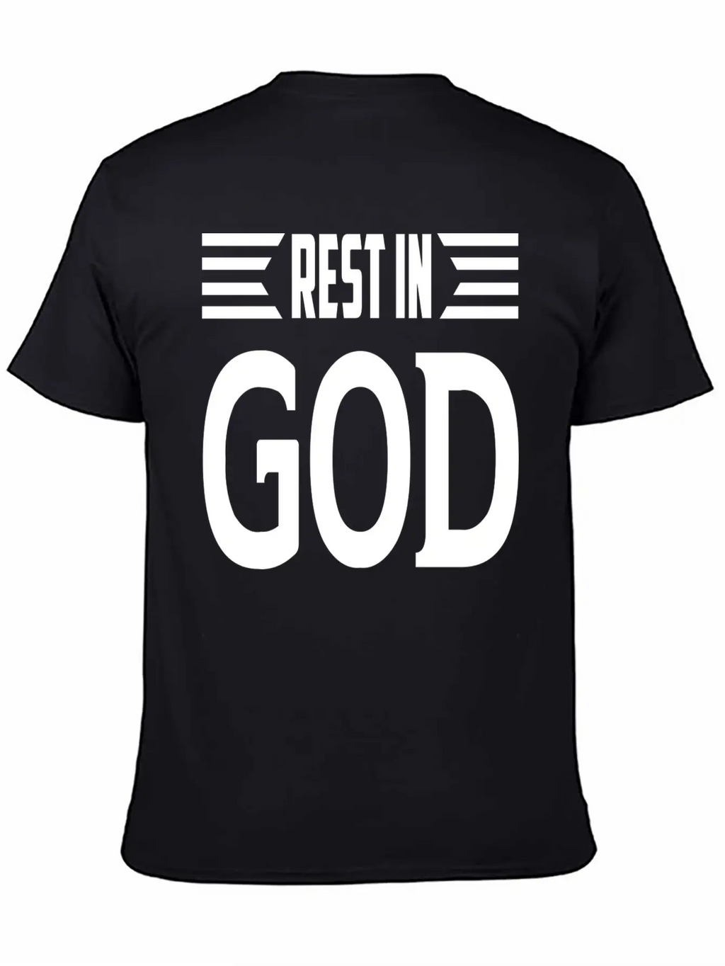 Rest In God Unisex Casual T-Shirt – Clean Design For Daily Comfort