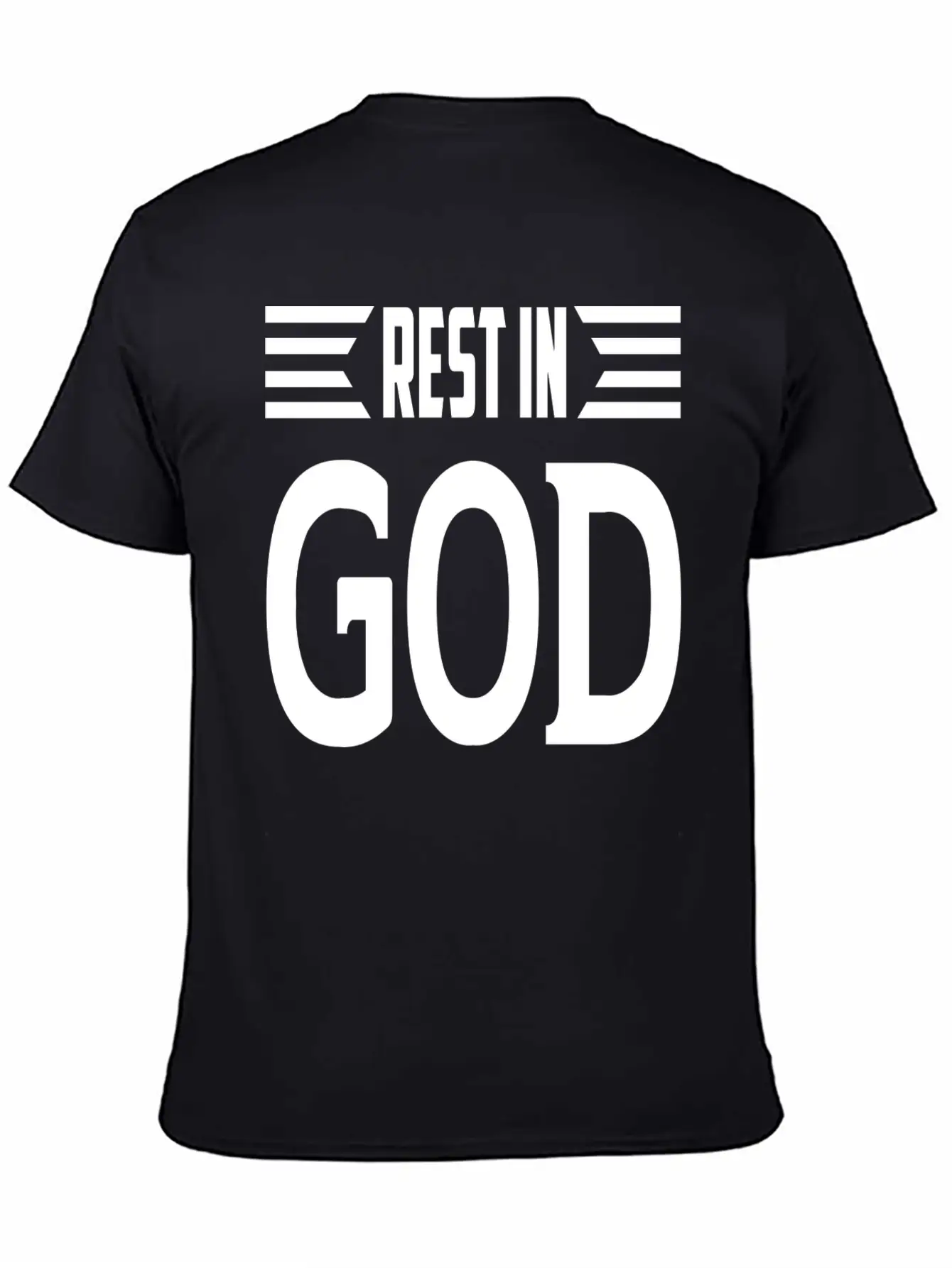 Rest In God Unisex Casual T-Shirt – Clean Design For Daily Comfort