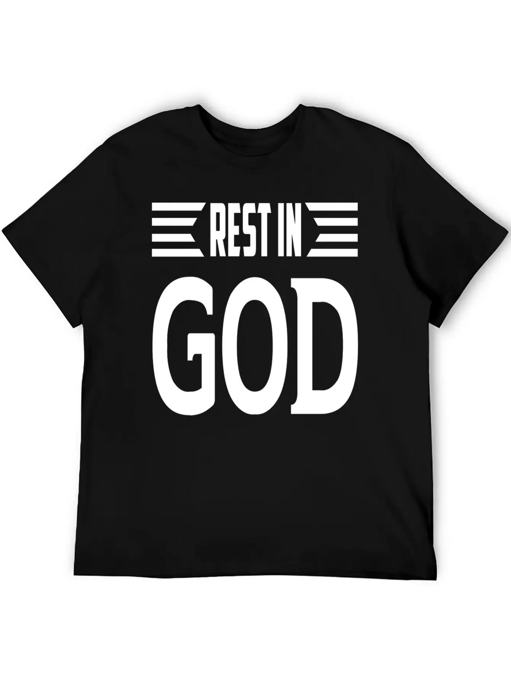 Rest In God Unisex Casual T-Shirt – Clean Design For Daily Comfort