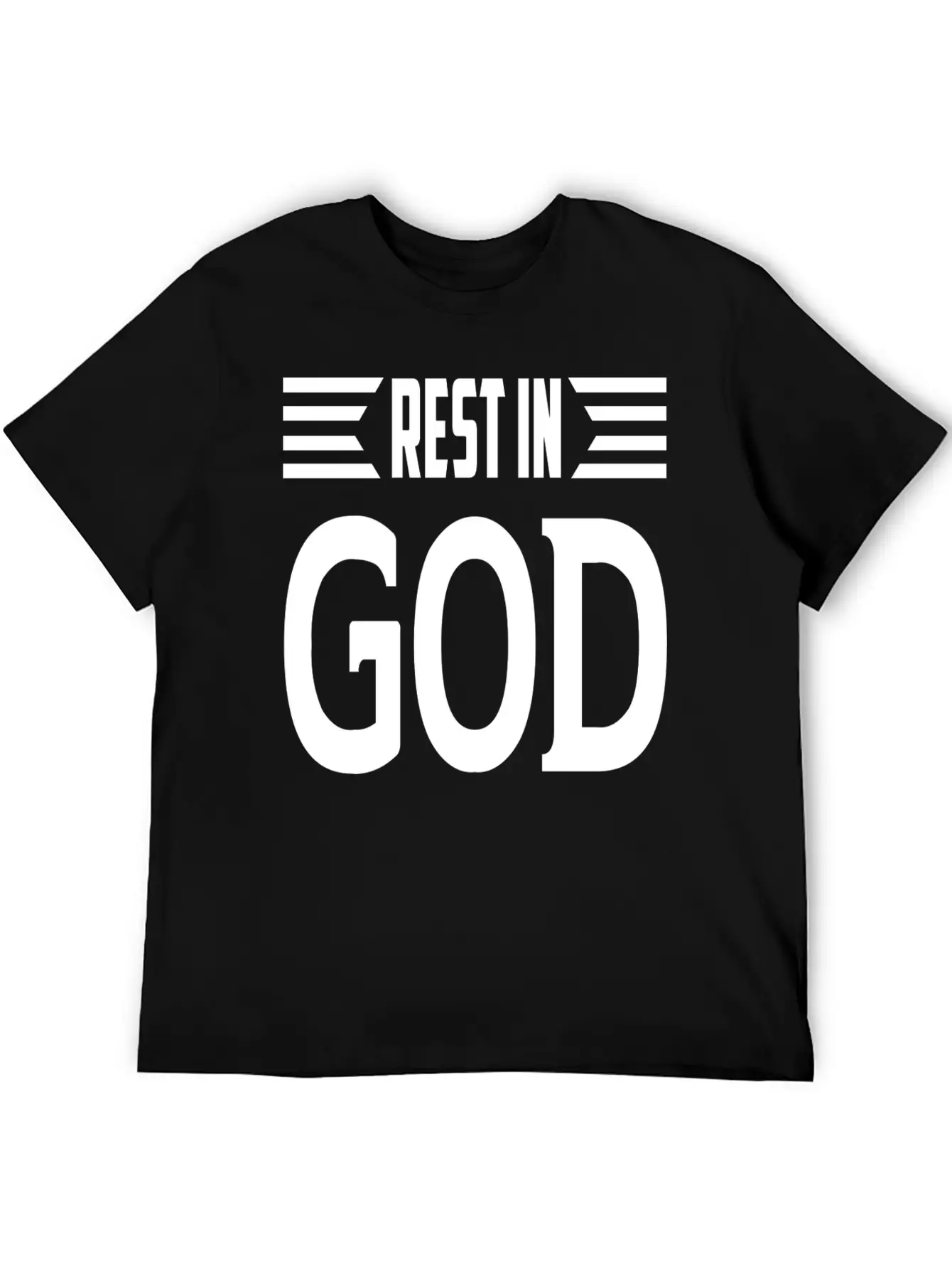 Rest In God Unisex Casual T-Shirt – Clean Design For Daily Comfort