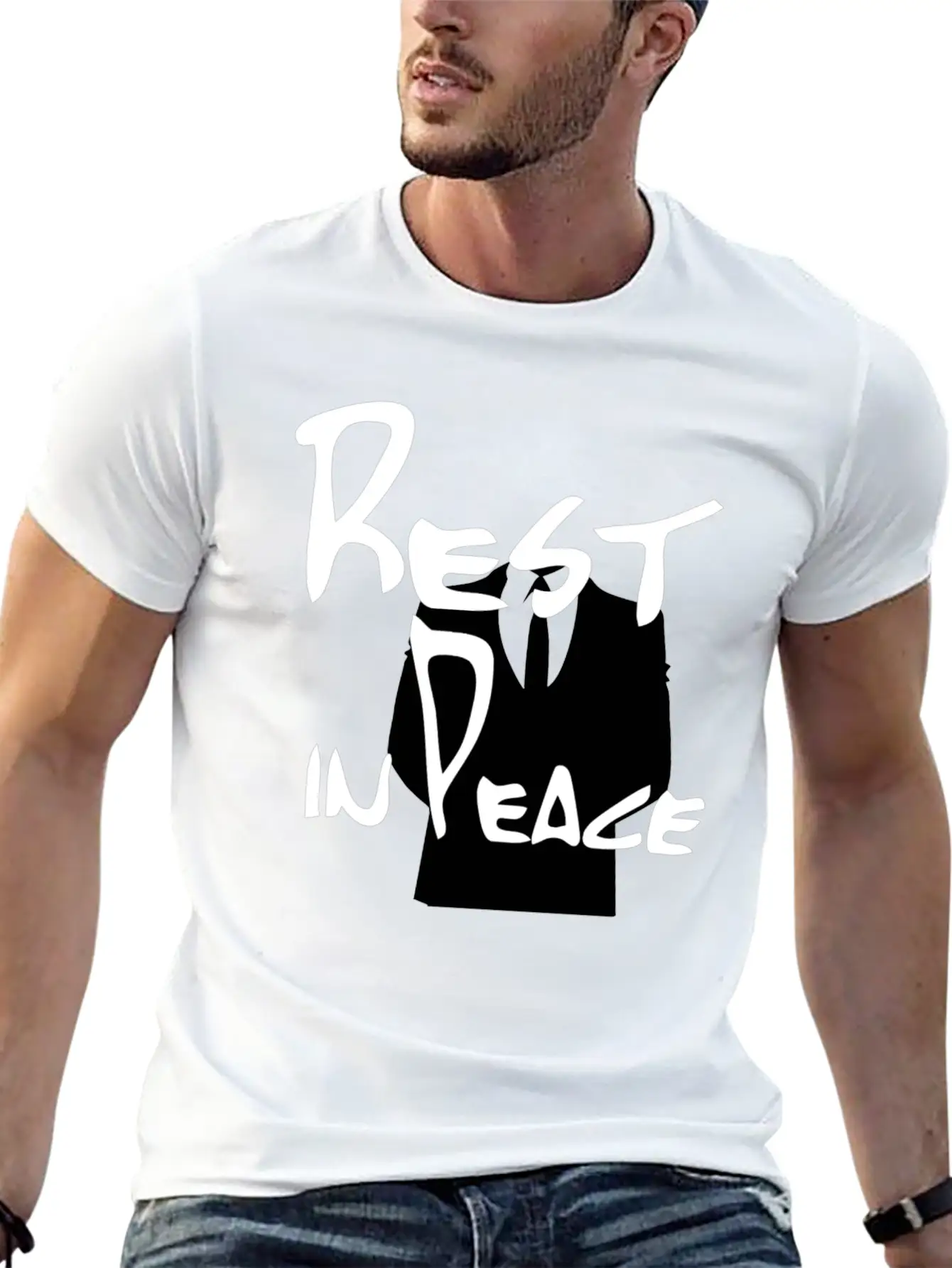 Rest In Peace Karl Casual Graphic T-Shirt – Simple And Comfortable Daily Wear