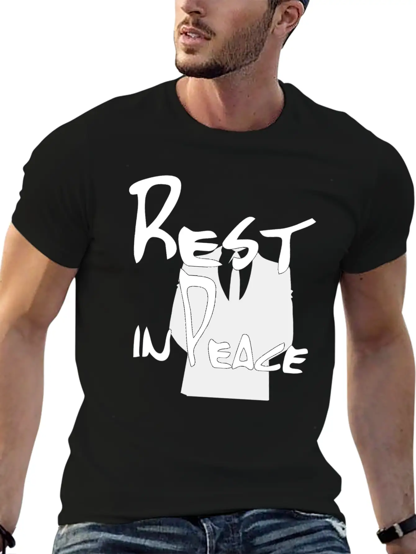 Rest In Peace Karl Casual Graphic T-Shirt – Simple And Comfortable Daily Wear