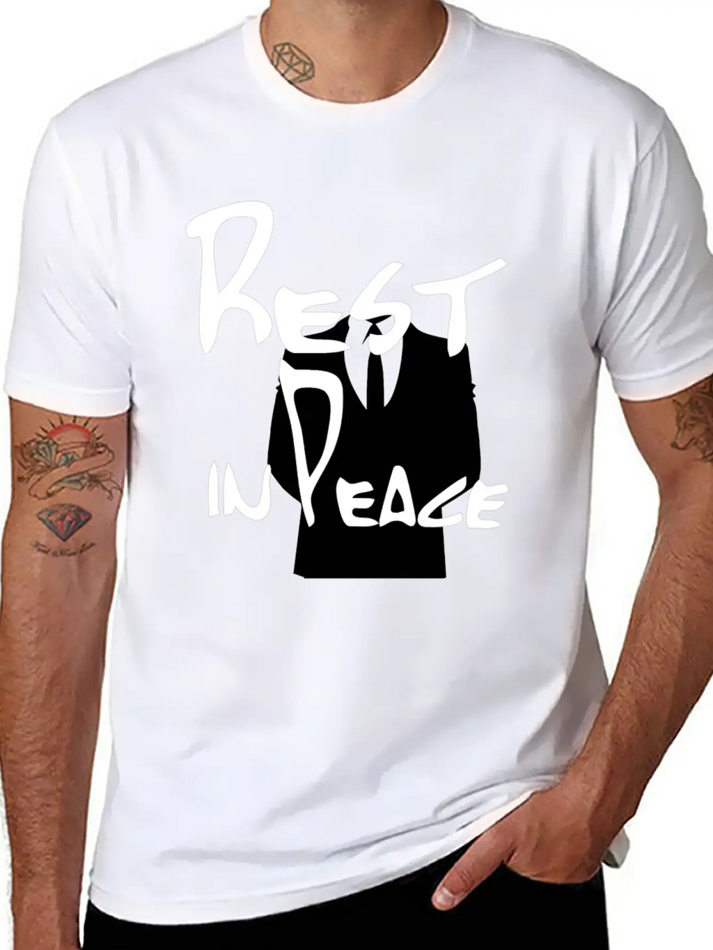 Rest In Peace Karl Casual Graphic T-Shirt – Simple And Comfortable Daily Wear