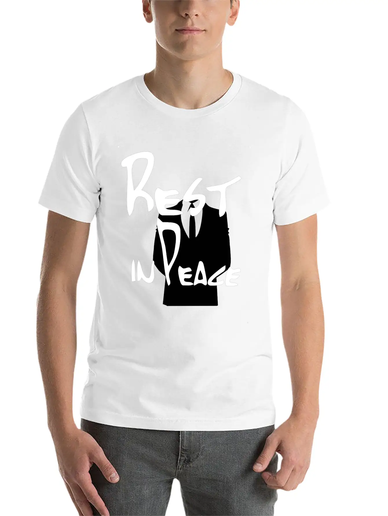 Rest In Peace Karl Casual Graphic T-Shirt – Simple And Comfortable Daily Wear