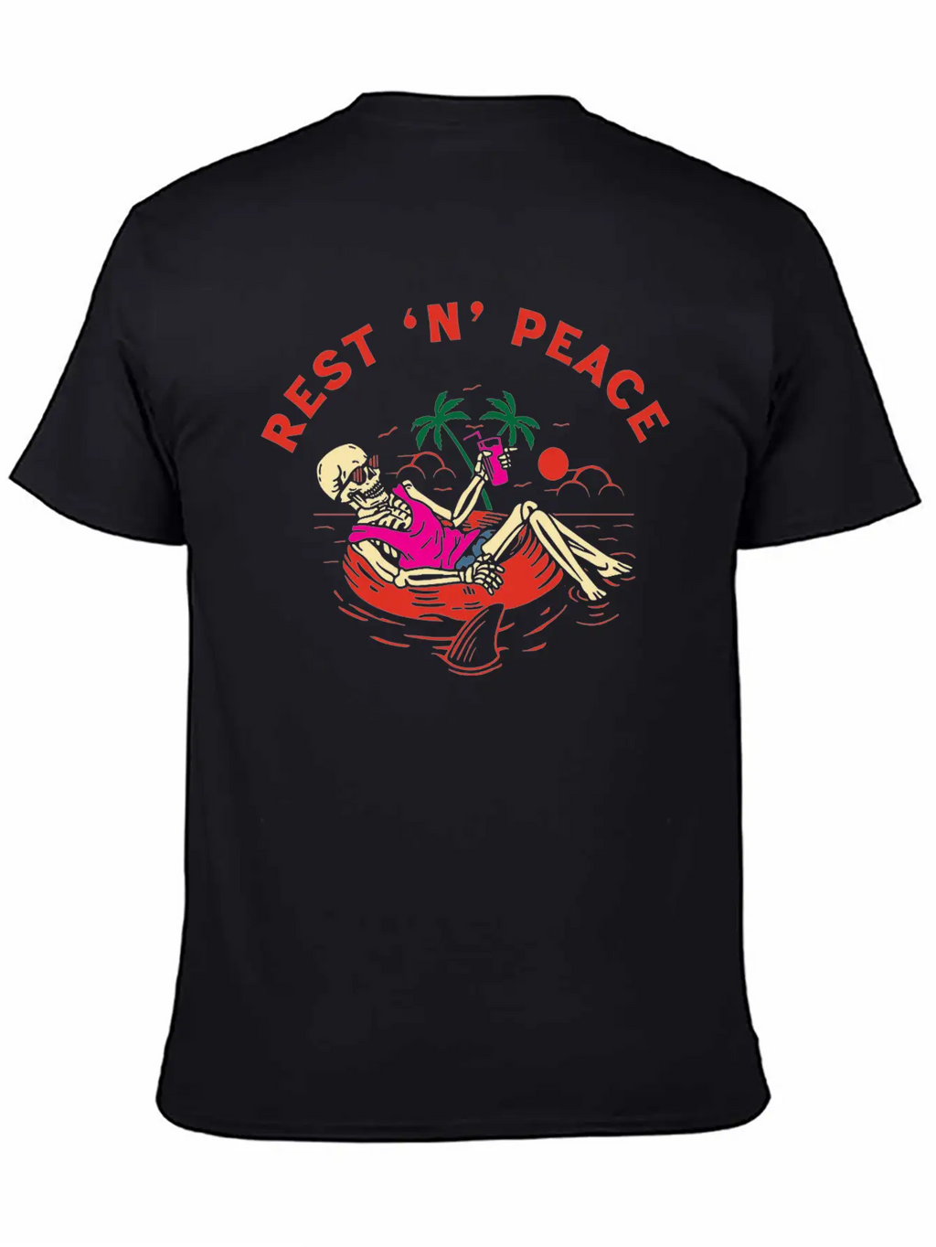 Rest N Peace Essential Cotton Tee For Daily Outfits – Unisex Style