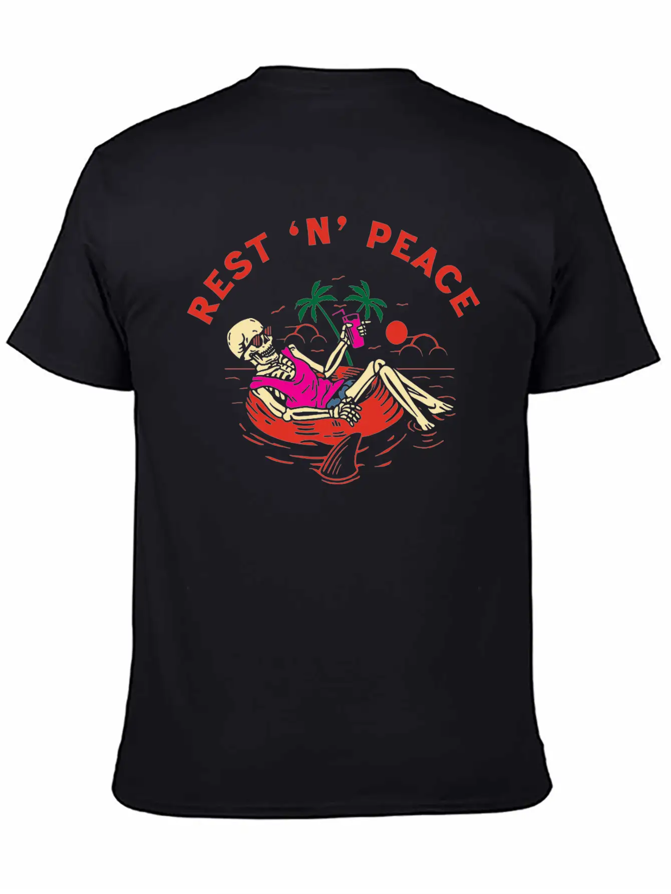 Rest N Peace Essential Cotton Tee For Daily Outfits – Unisex Style