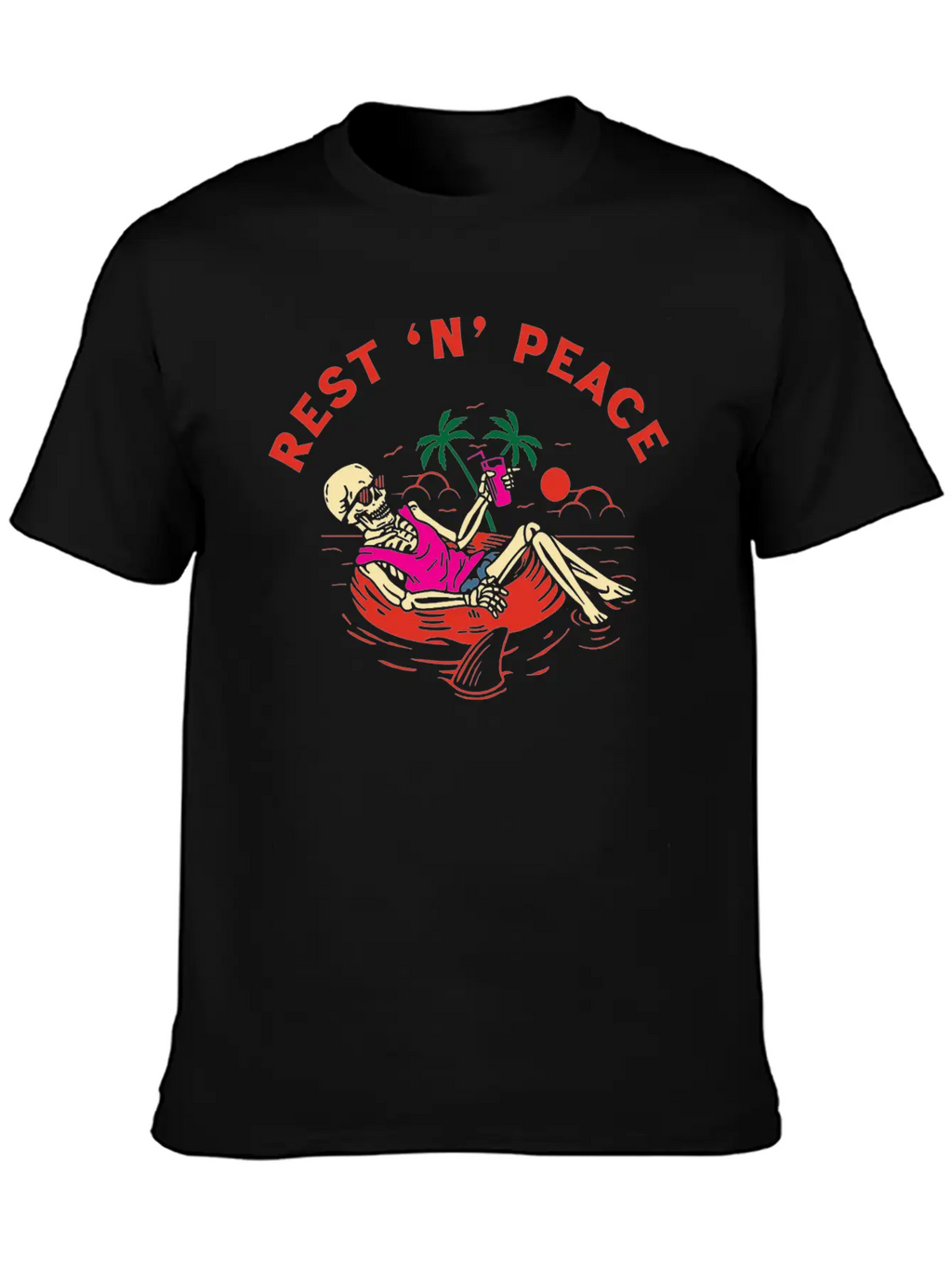 Rest N Peace Essential Cotton Tee For Daily Outfits – Unisex Style