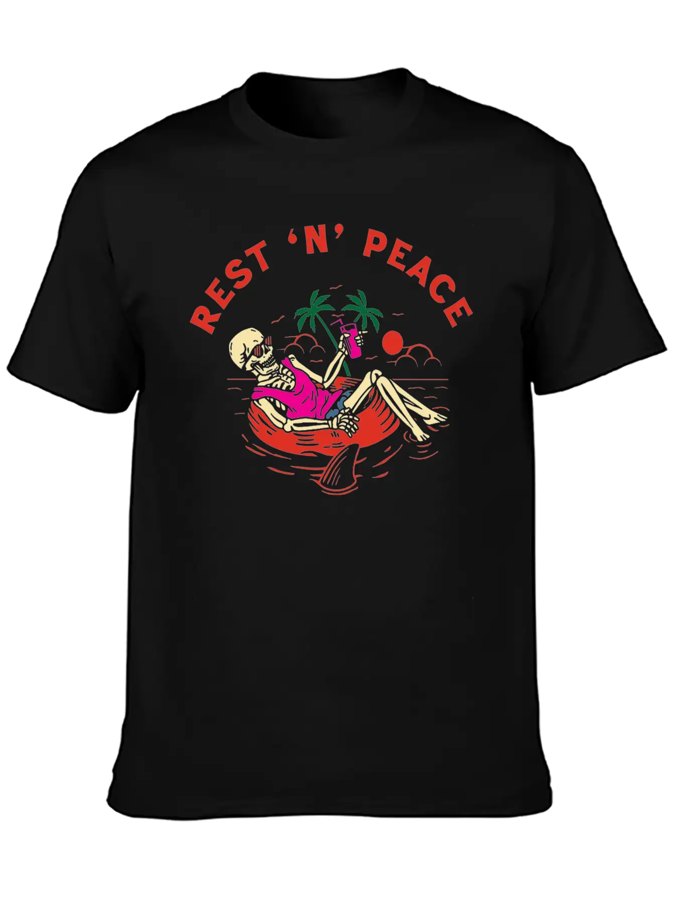 Rest N Peace Essential Cotton Tee For Daily Outfits – Unisex Style