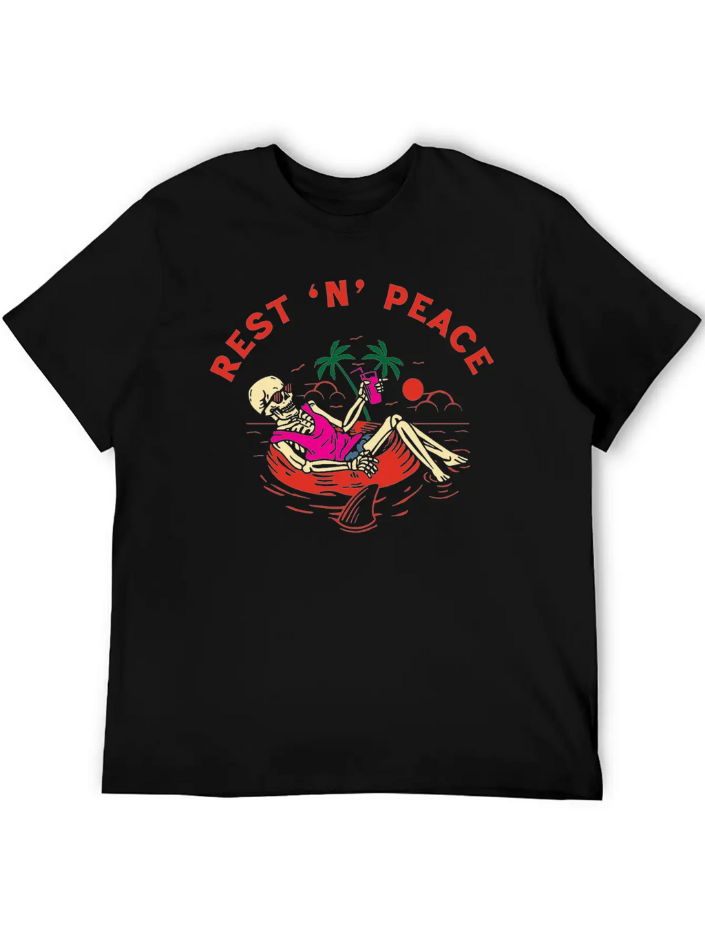 Rest N Peace Essential Cotton Tee For Daily Outfits – Unisex Style