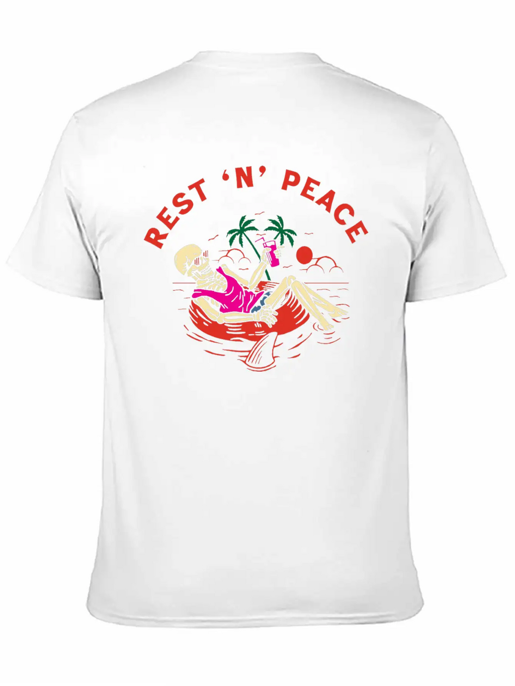 Rest N Peace Essential Cotton Tee For Daily Outfits – Unisex Style
