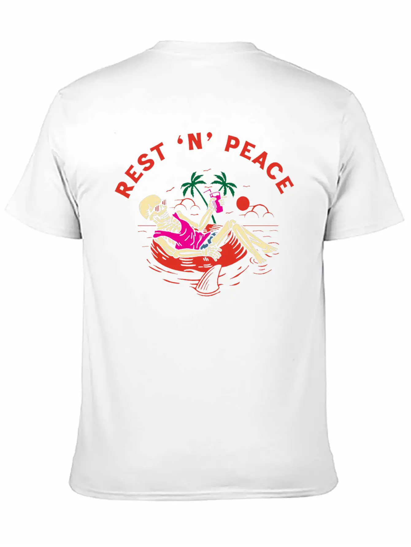 Rest N Peace Essential Cotton Tee For Daily Outfits – Unisex Style