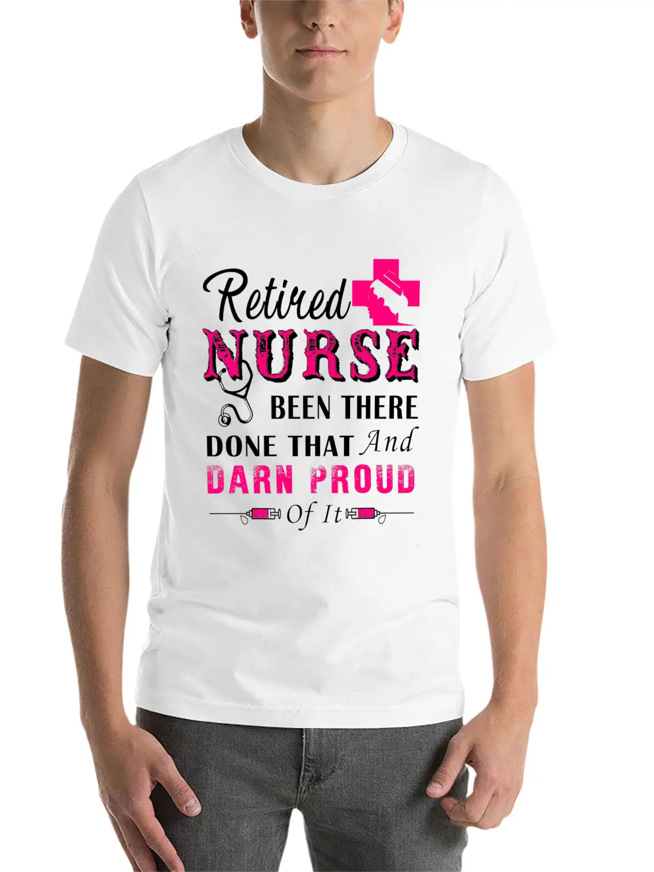 Retired Nurse Mug Essential Cotton Tee For Daily Outfits – Unisex Style