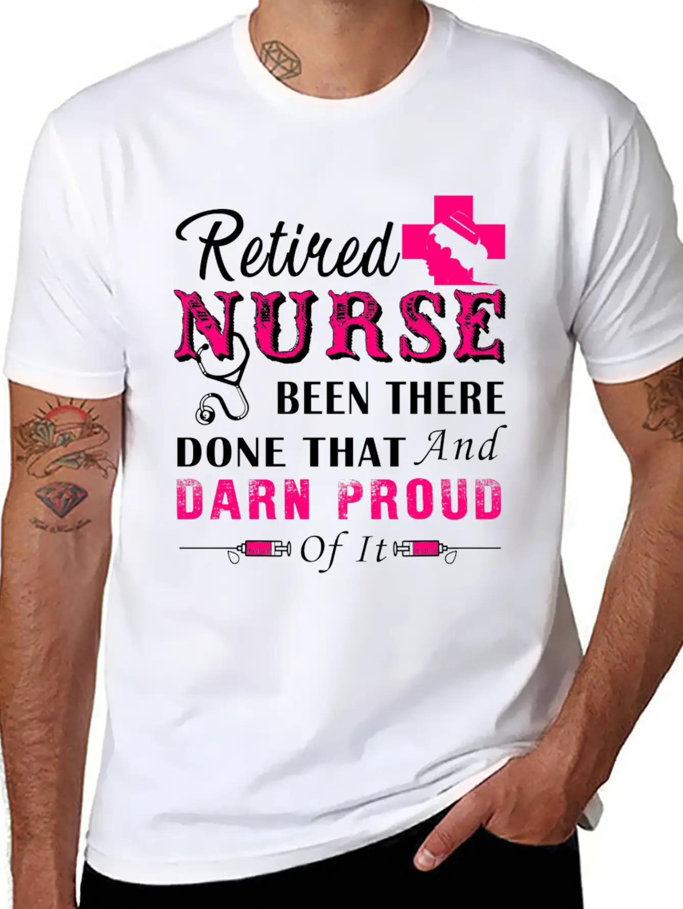 Retired Nurse Mug Essential Cotton Tee For Daily Outfits – Unisex Style