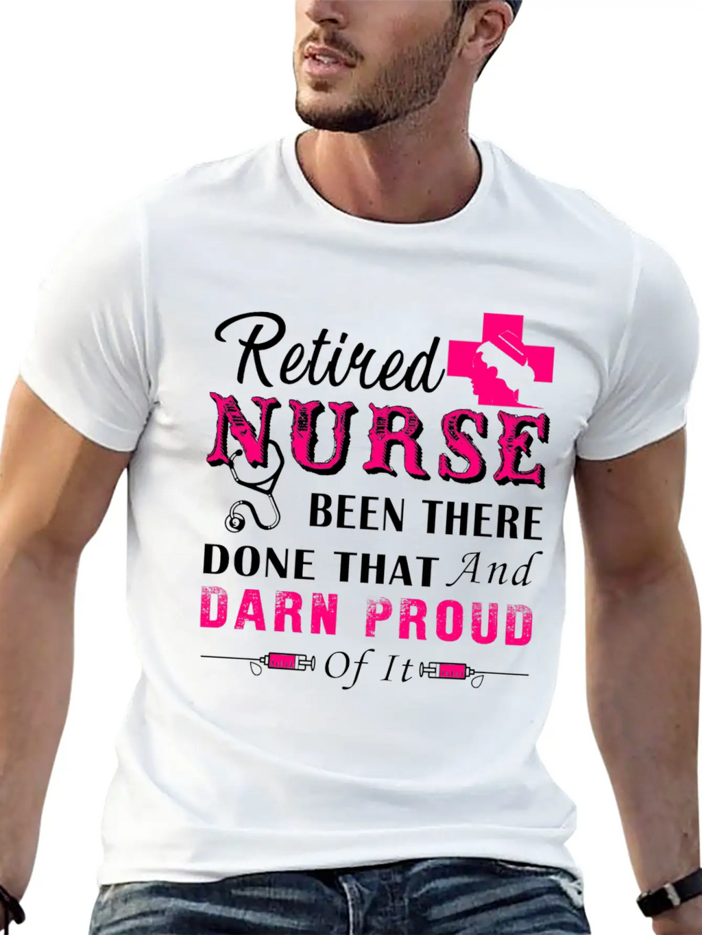Retired Nurse Mug Essential Cotton Tee For Daily Outfits – Unisex Style