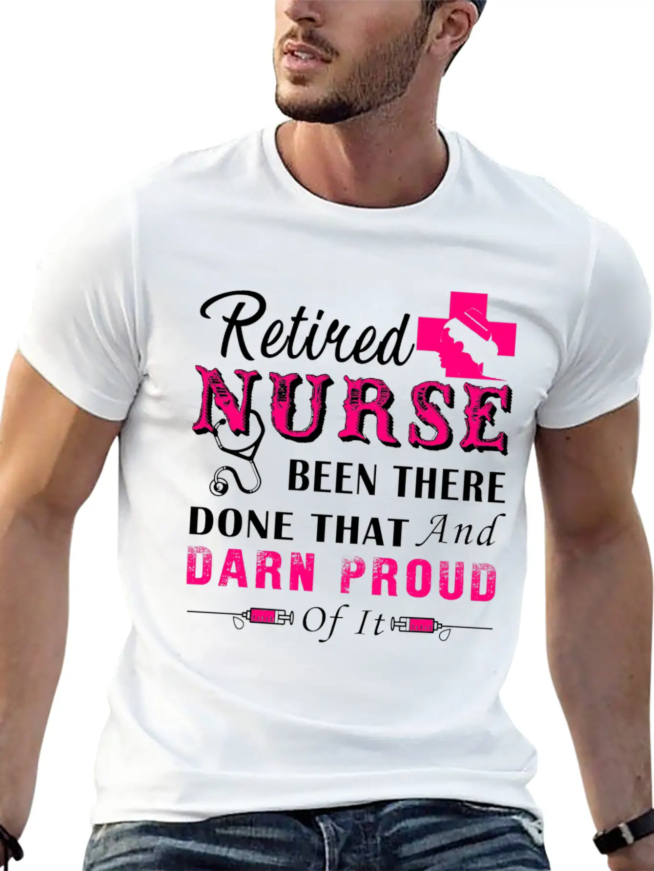 Retired Nurse Mug Essential Cotton Tee For Daily Outfits – Unisex Style