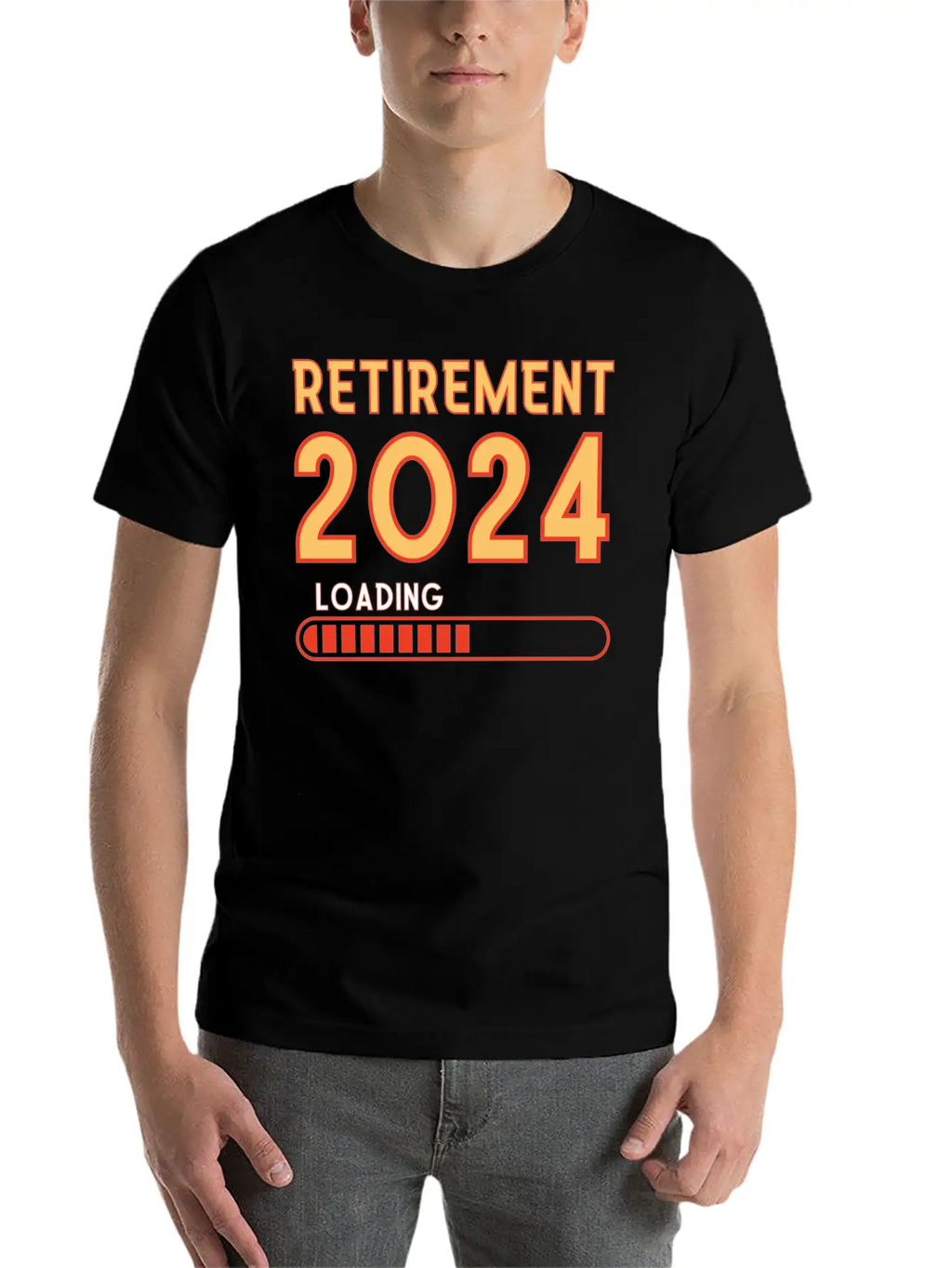 Retirement 2024 Loading, Retirement Party Classic Fit Graphic Tee For Daily Comfort – Unisex Cotton Shirt
