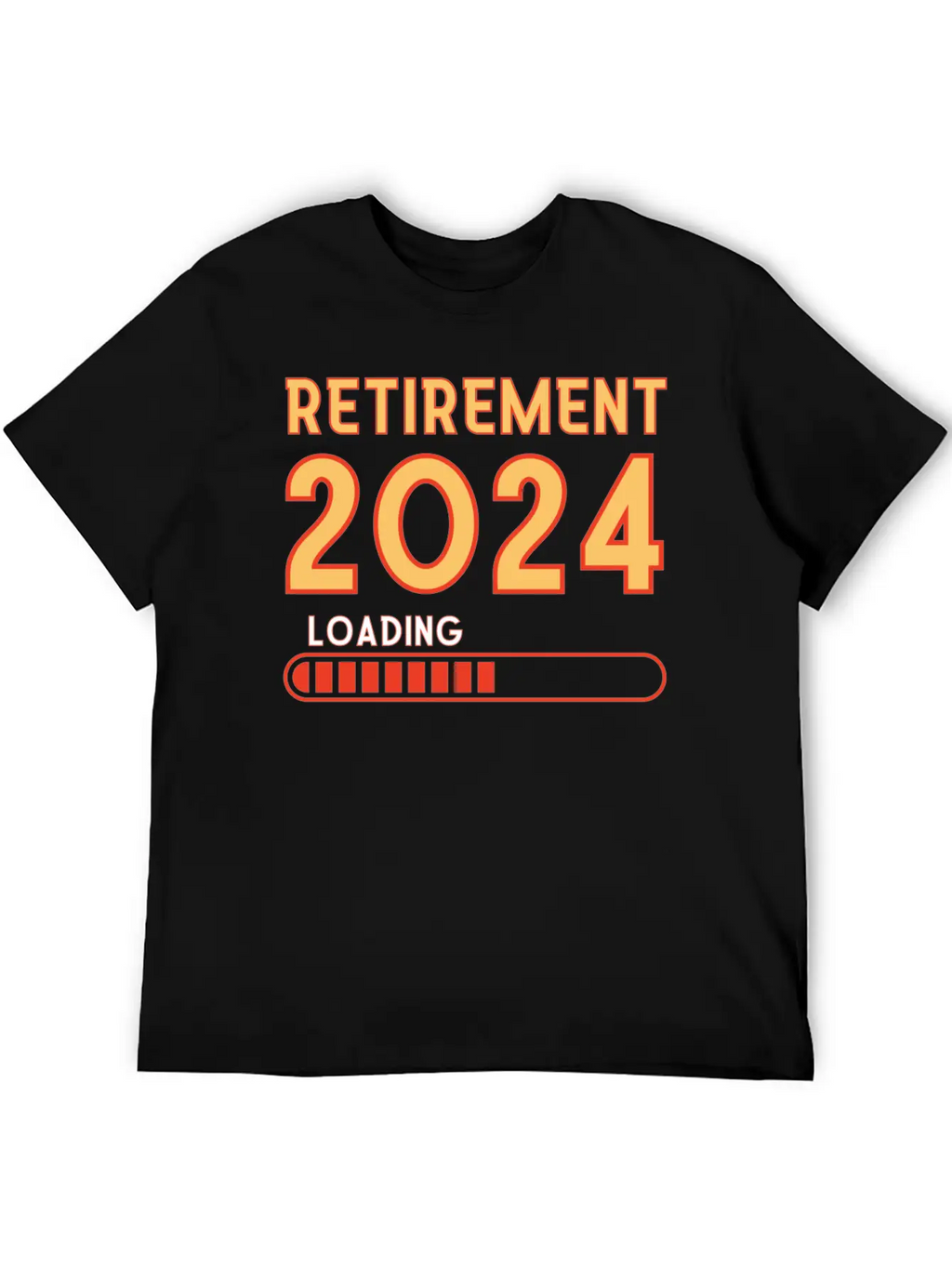 Retirement 2024 Loading, Retirement Party Classic Fit Graphic Tee For Daily Comfort – Unisex Cotton Shirt
