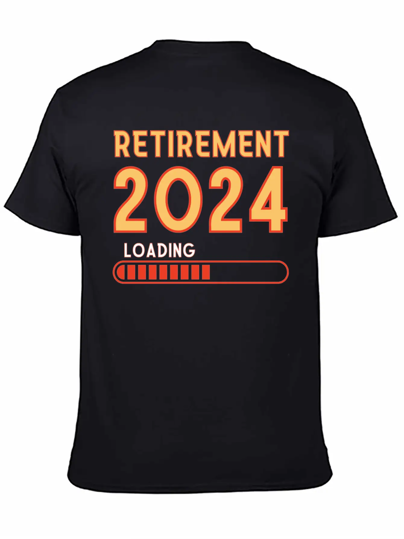 Retirement 2024 Loading, Retirement Party Classic Fit Graphic Tee For Daily Comfort – Unisex Cotton Shirt