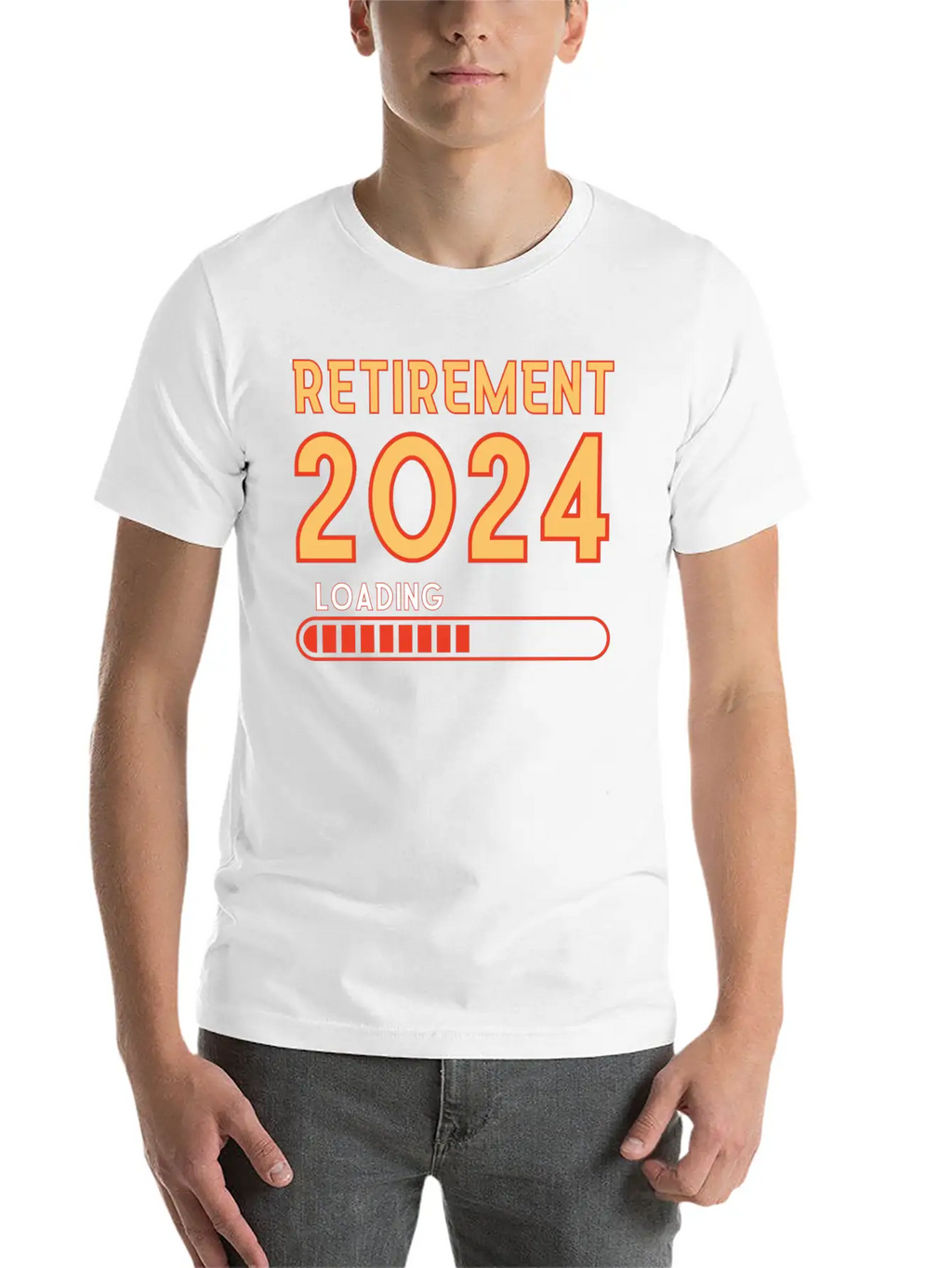 Retirement 2024 Loading, Retirement Party Classic Fit Graphic Tee For Daily Comfort – Unisex Cotton Shirt