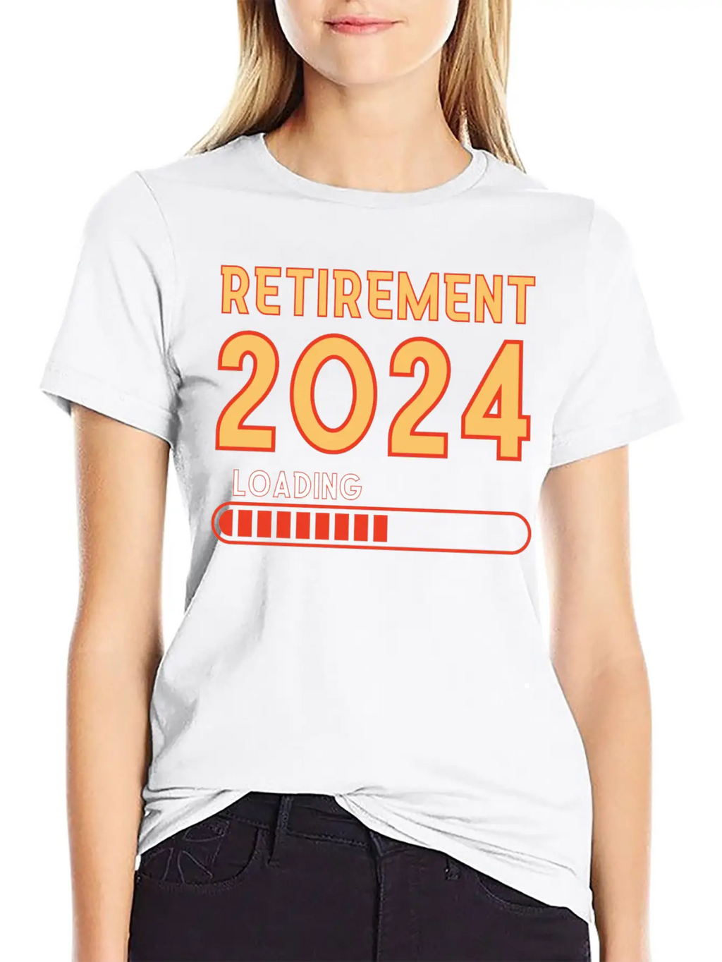 Retirement 2024 Loading, Retirement Party Classic Fit Graphic Tee For Daily Comfort – Unisex Cotton Shirt
