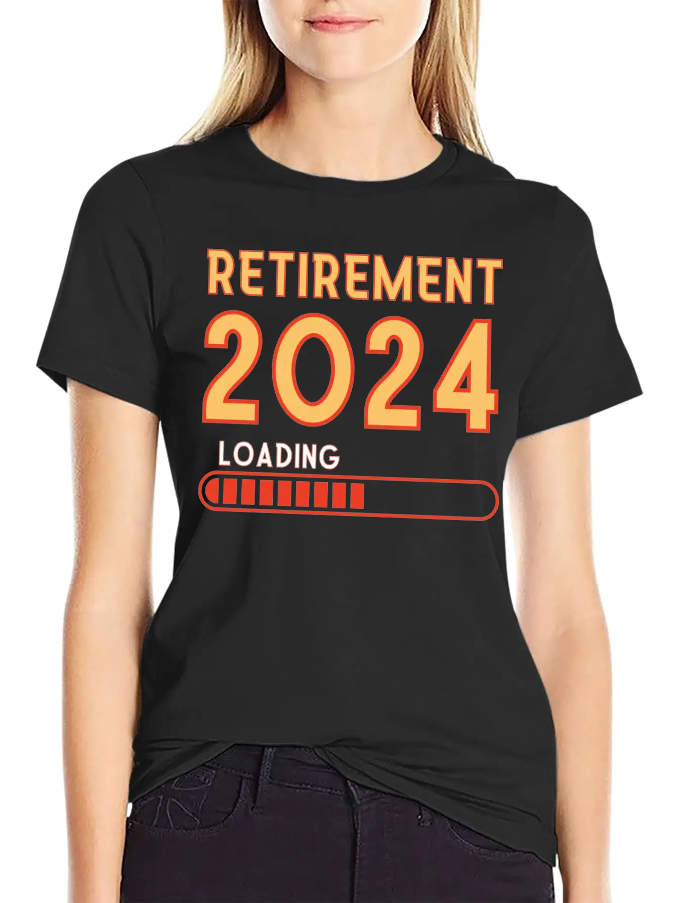 Retirement 2024 Loading, Retirement Party Classic Fit Graphic Tee For Daily Comfort – Unisex Cotton Shirt
