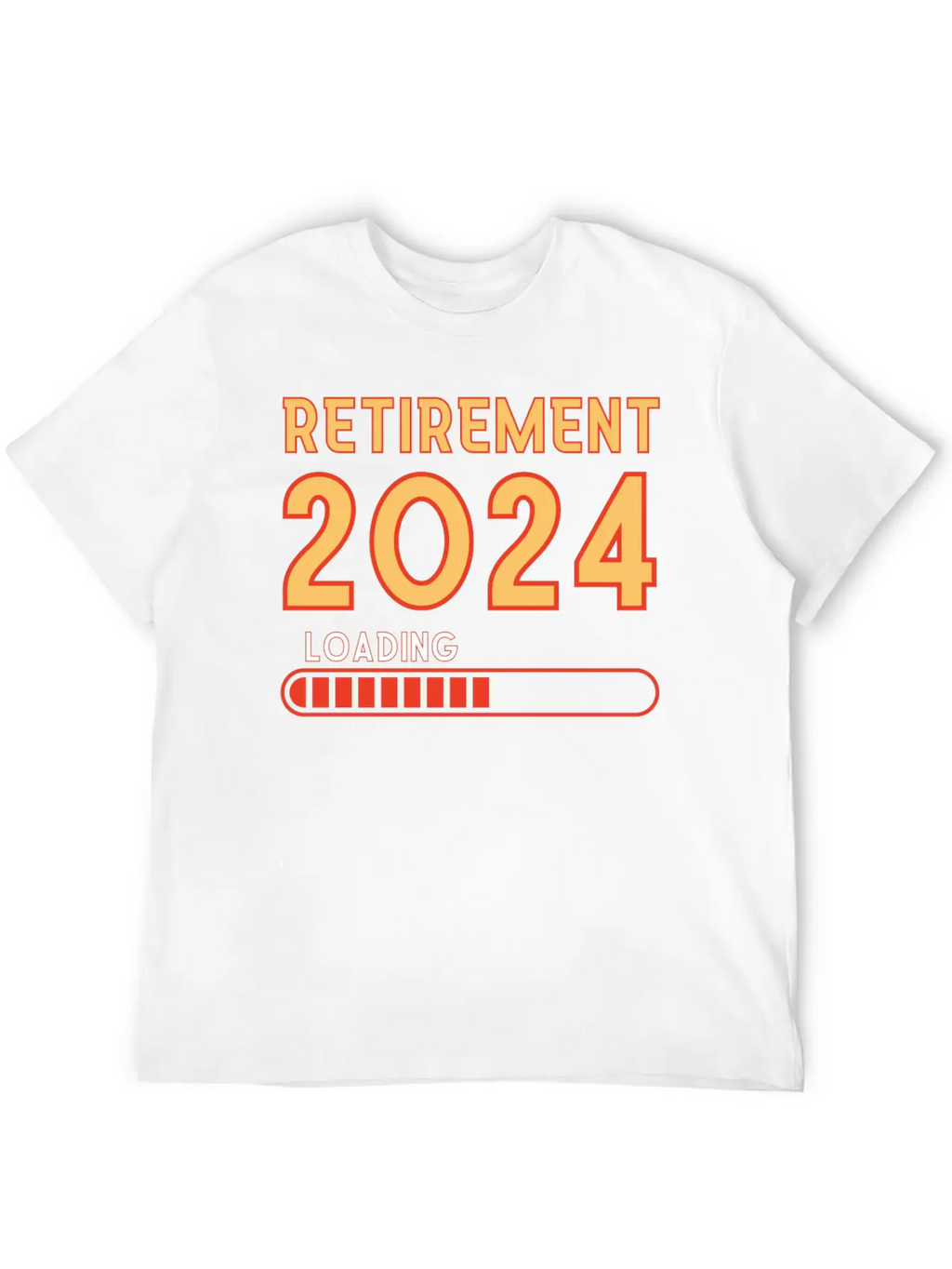Retirement 2024 Loading, Retirement Party Classic Fit Graphic Tee For Daily Comfort – Unisex Cotton Shirt