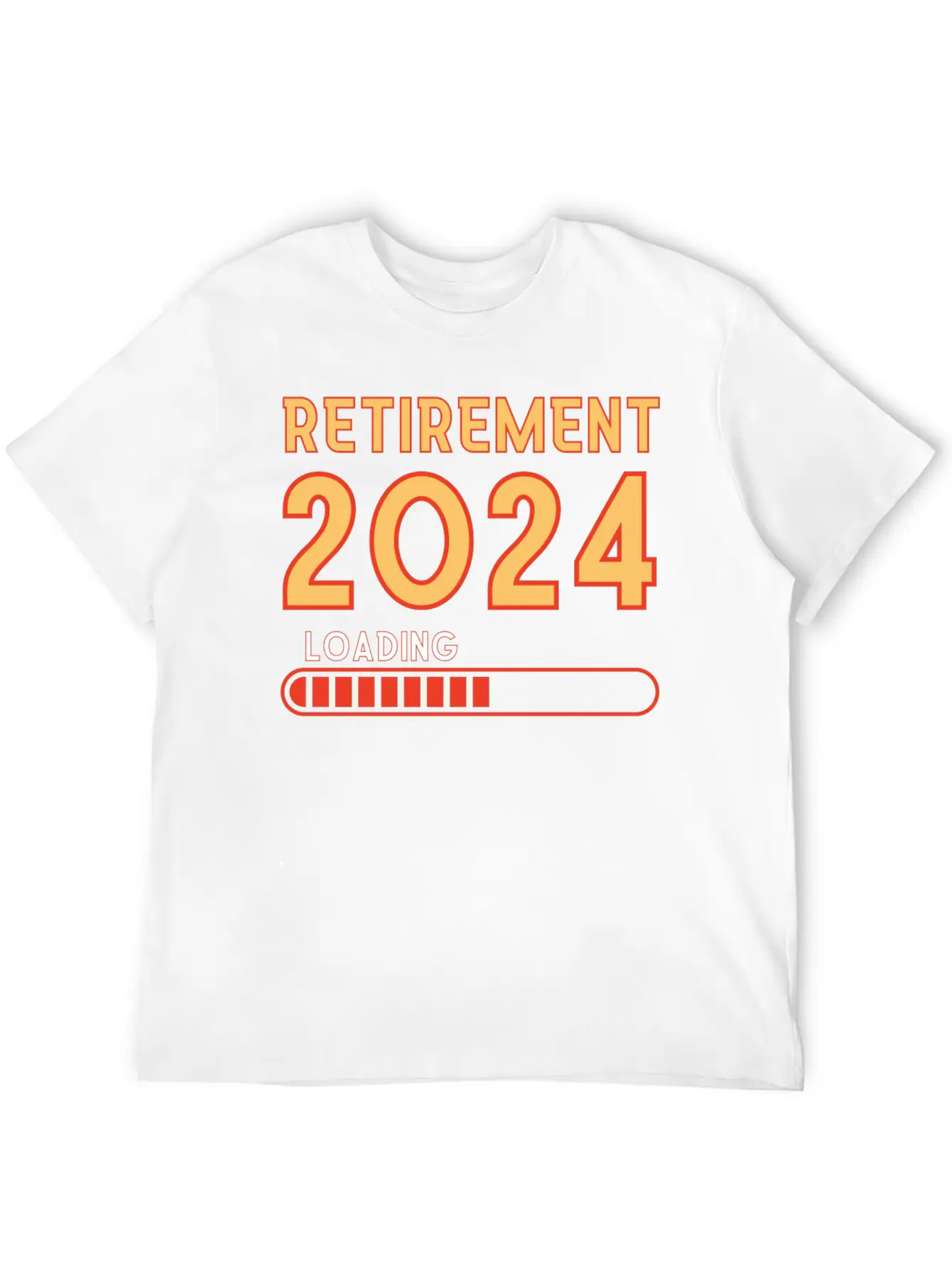 Retirement 2024 Loading, Retirement Party Classic Fit Graphic Tee For Daily Comfort – Unisex Cotton Shirt