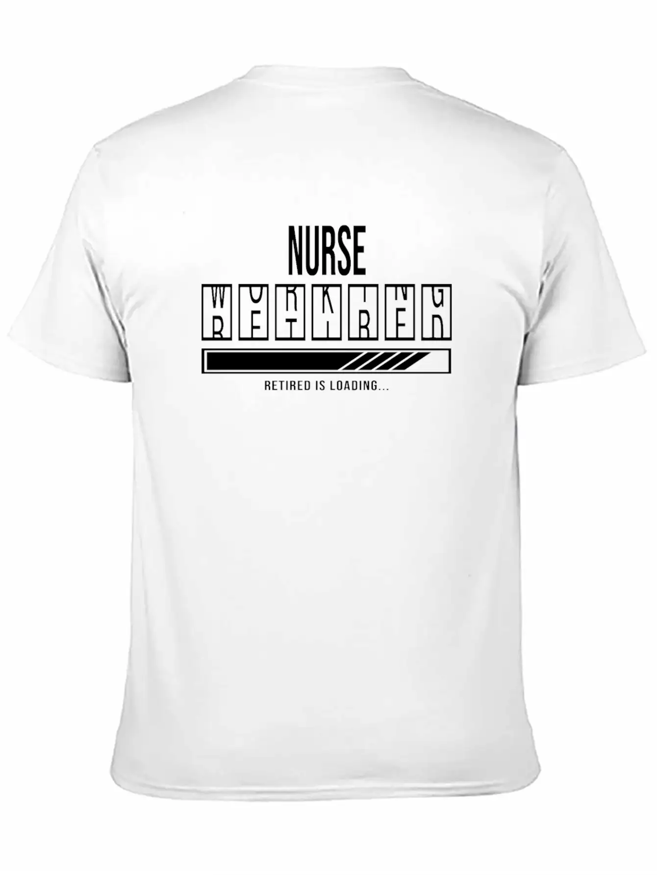 Retirement Gift Idea Retired Nurse Unisex Short Sleeve Soft Cotton T-Shirt – Casual Everyday Wear
