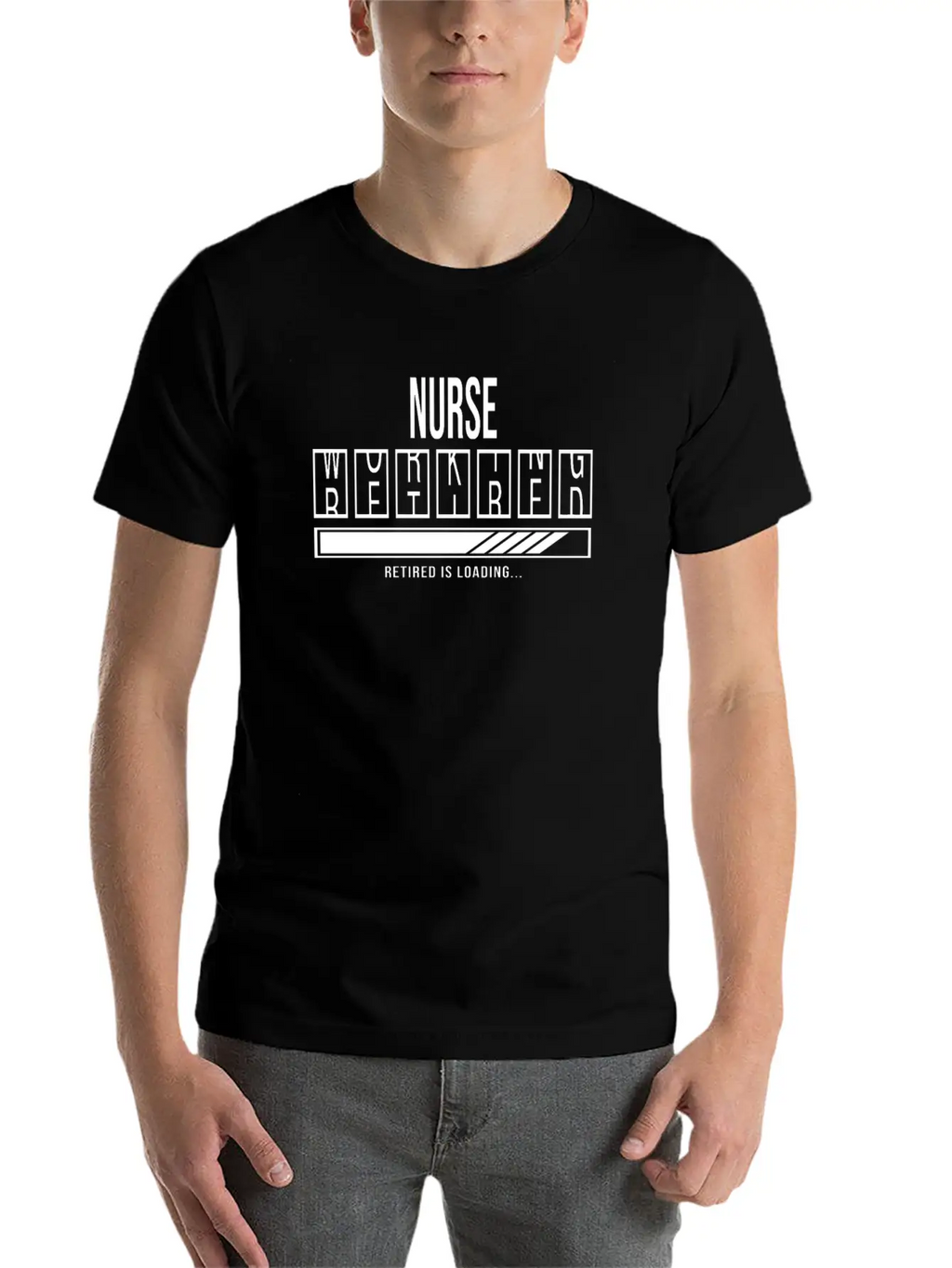 Retirement Gift Idea Retired Nurse Unisex Short Sleeve Soft Cotton T-Shirt – Casual Everyday Wear