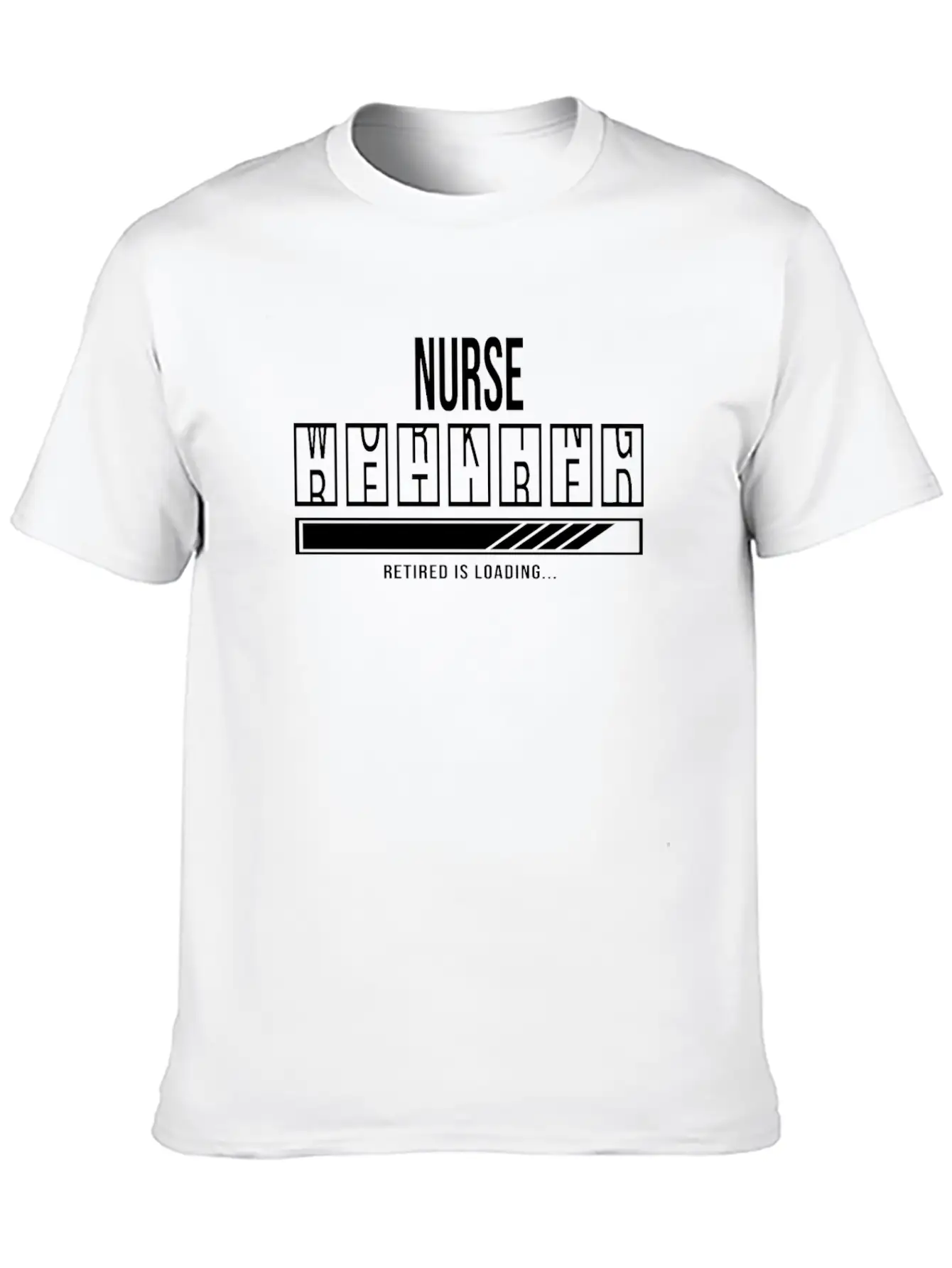 Retirement Gift Idea Retired Nurse Unisex Short Sleeve Soft Cotton T-Shirt – Casual Everyday Wear