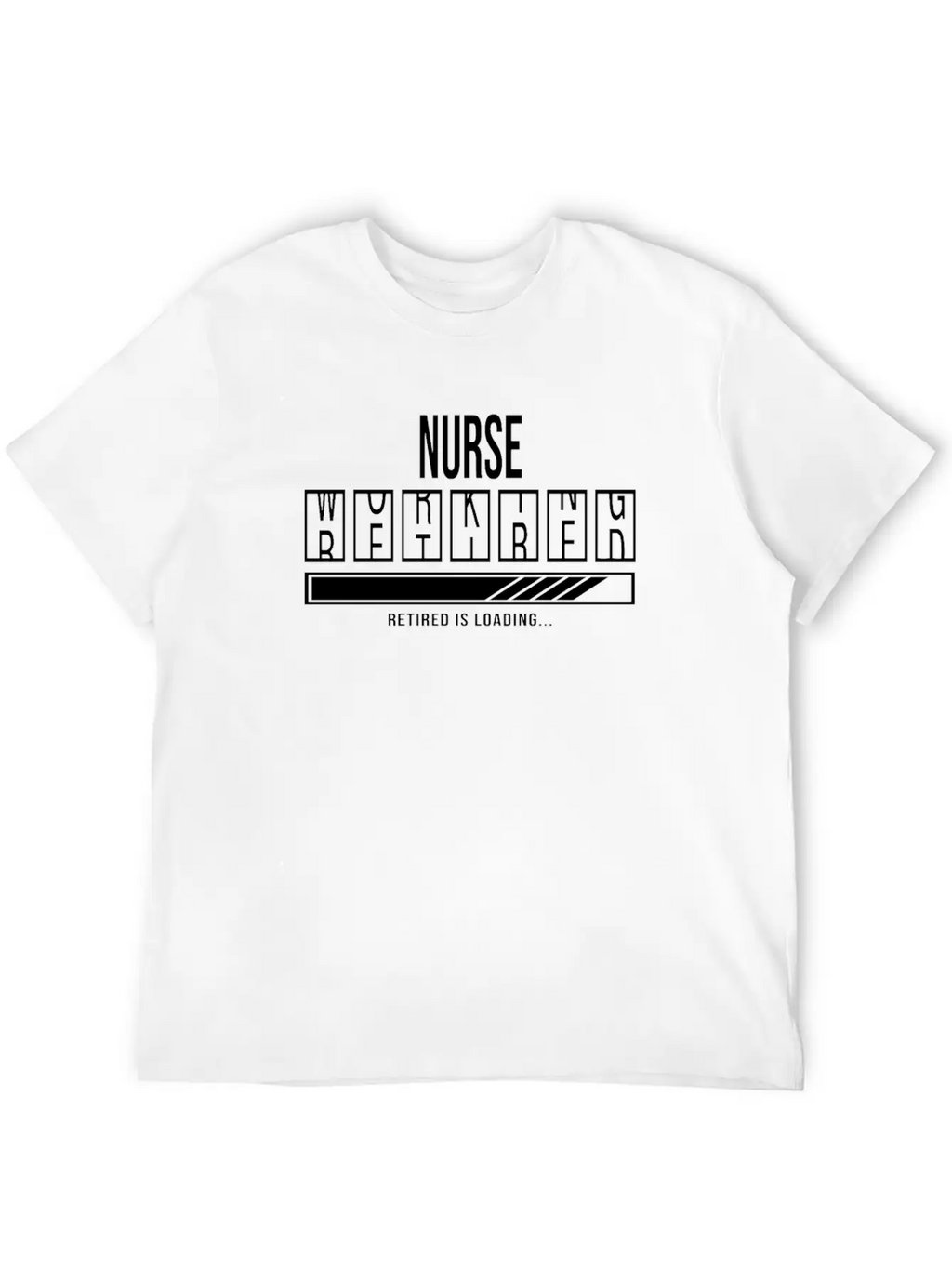 Retirement Gift Idea Retired Nurse Unisex Short Sleeve Soft Cotton T-Shirt – Casual Everyday Wear