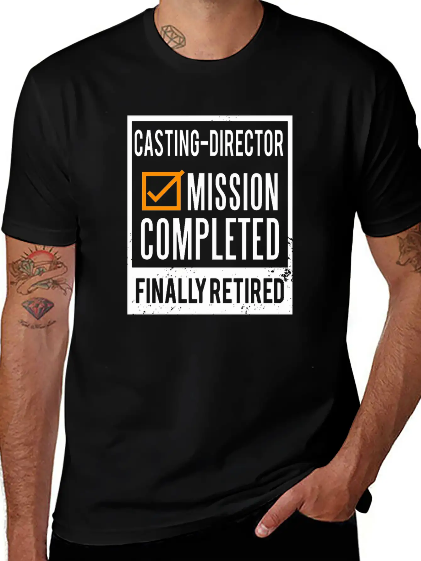 Retirement - Retired Casting-Director Unisex Casual T-Shirt – Clean Design For Daily Comfort