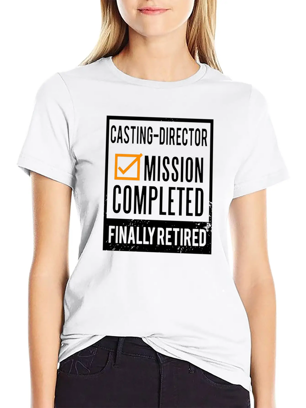 Retirement - Retired Casting-Director Unisex Casual T-Shirt – Clean Design For Daily Comfort