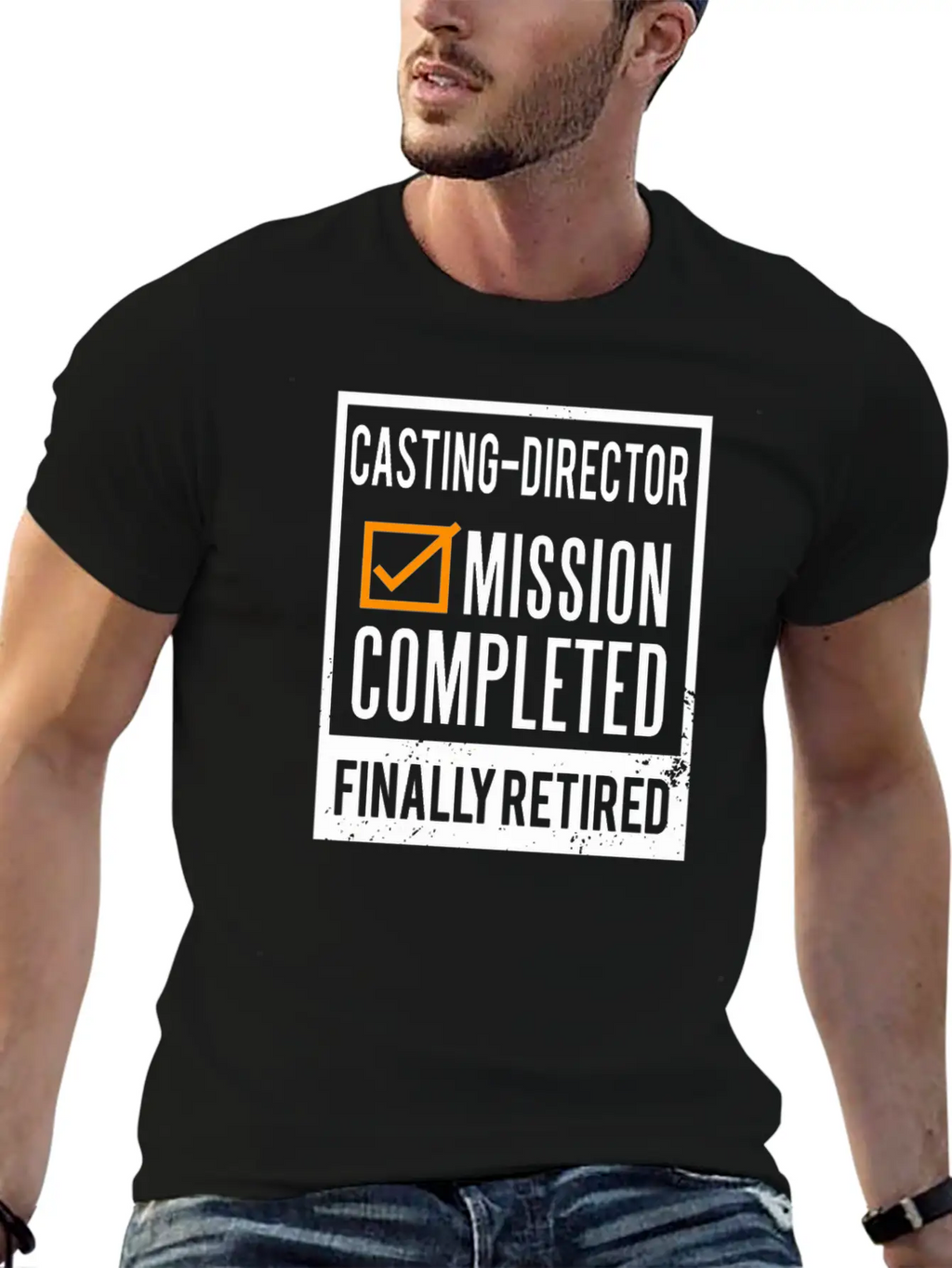 Retirement - Retired Casting-Director Unisex Casual T-Shirt – Clean Design For Daily Comfort