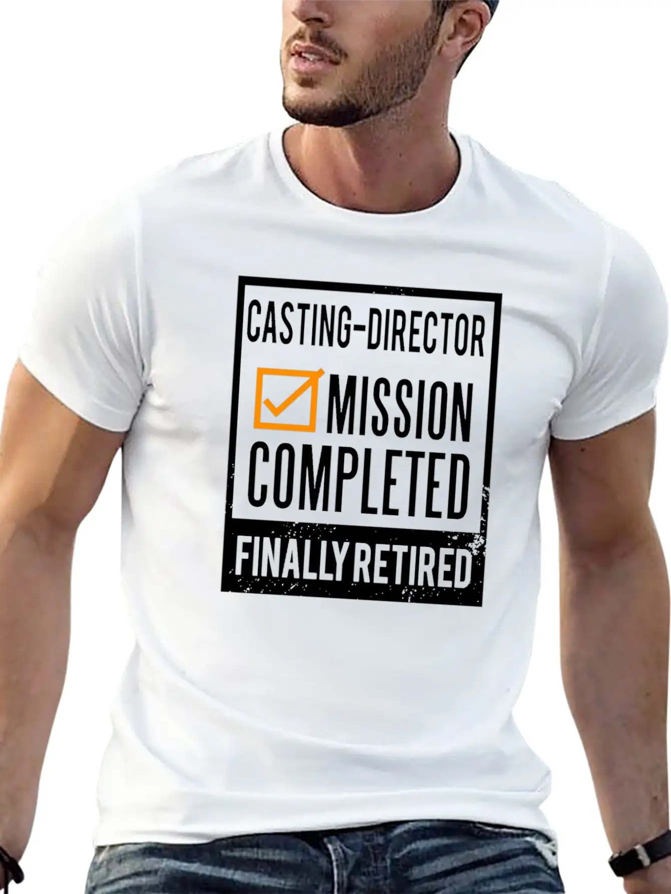 Retirement - Retired Casting-Director Unisex Casual T-Shirt – Clean Design For Daily Comfort