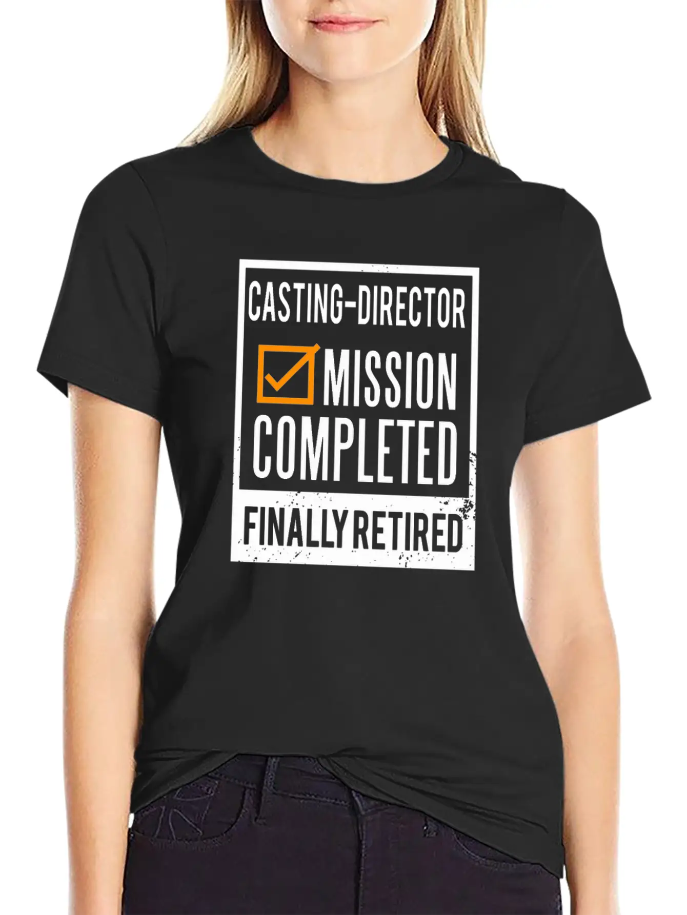 Retirement - Retired Casting-Director Unisex Casual T-Shirt – Clean Design For Daily Comfort