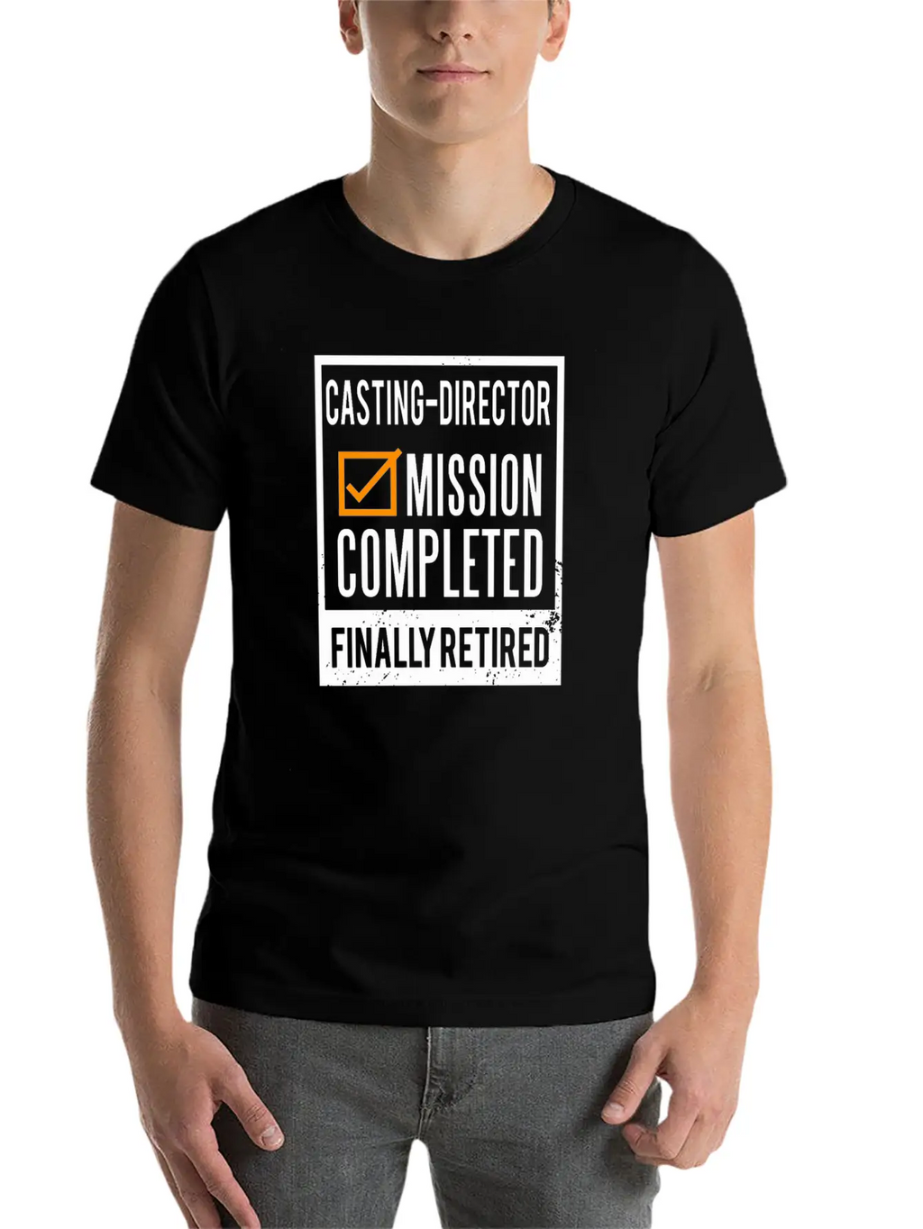 Retirement - Retired Casting-Director Unisex Casual T-Shirt – Clean Design For Daily Comfort