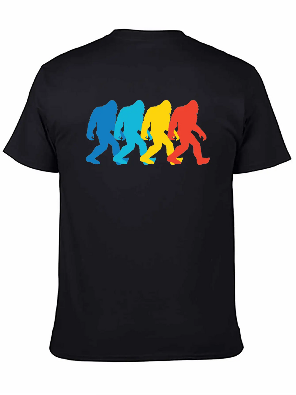 Retro Bigfoot Pop Art Unisex Casual T-Shirt – Clean Design For Daily Comfort