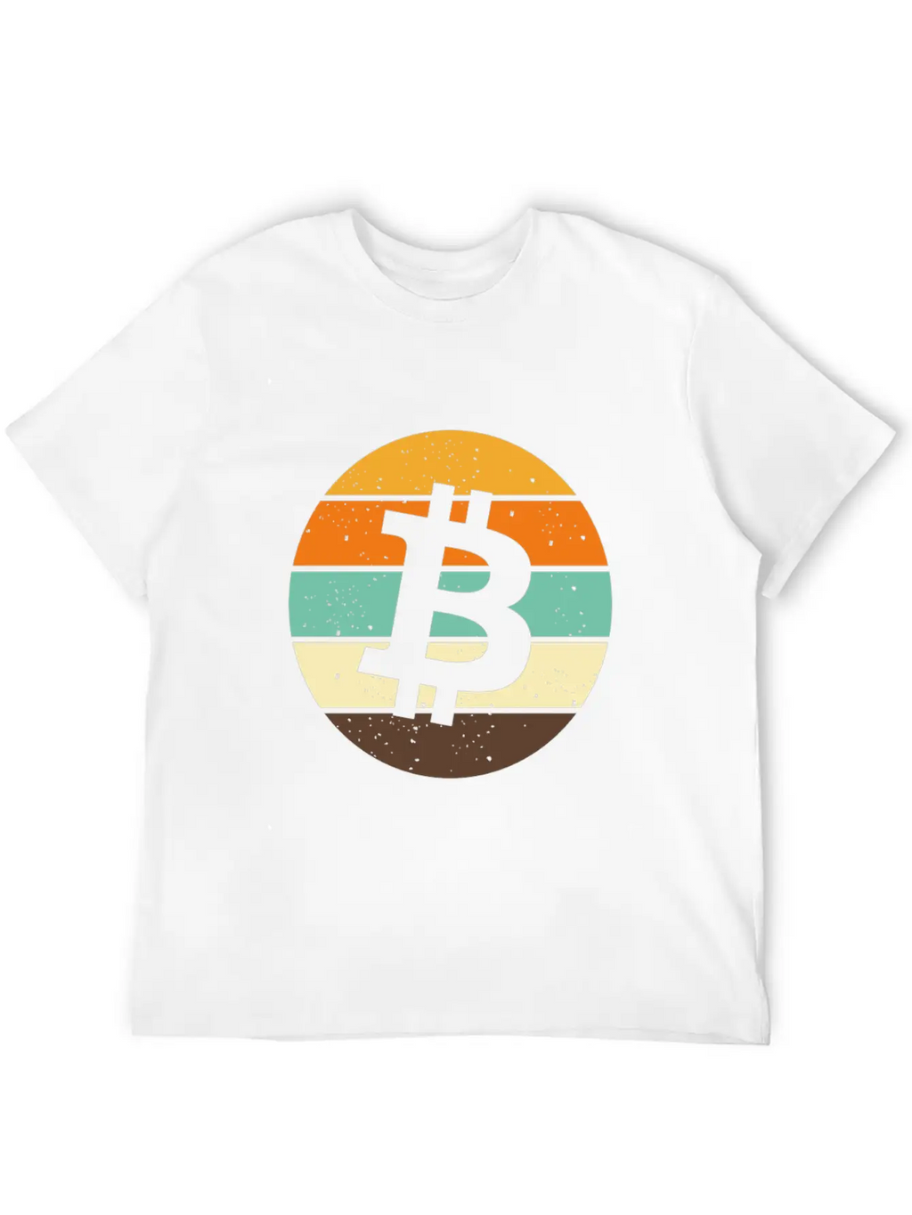 Retro Bitcoin Vintage Crypto Blockchain Unisex Casual T-Shirt – Clean Design For Daily Comfort