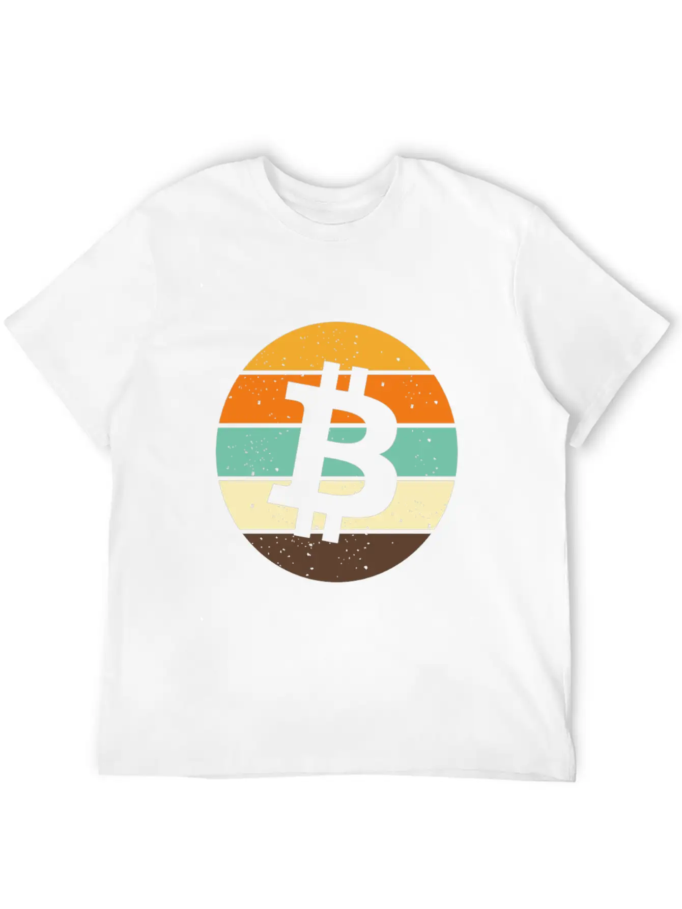 Retro Bitcoin Vintage Crypto Blockchain Unisex Casual T-Shirt – Clean Design For Daily Comfort