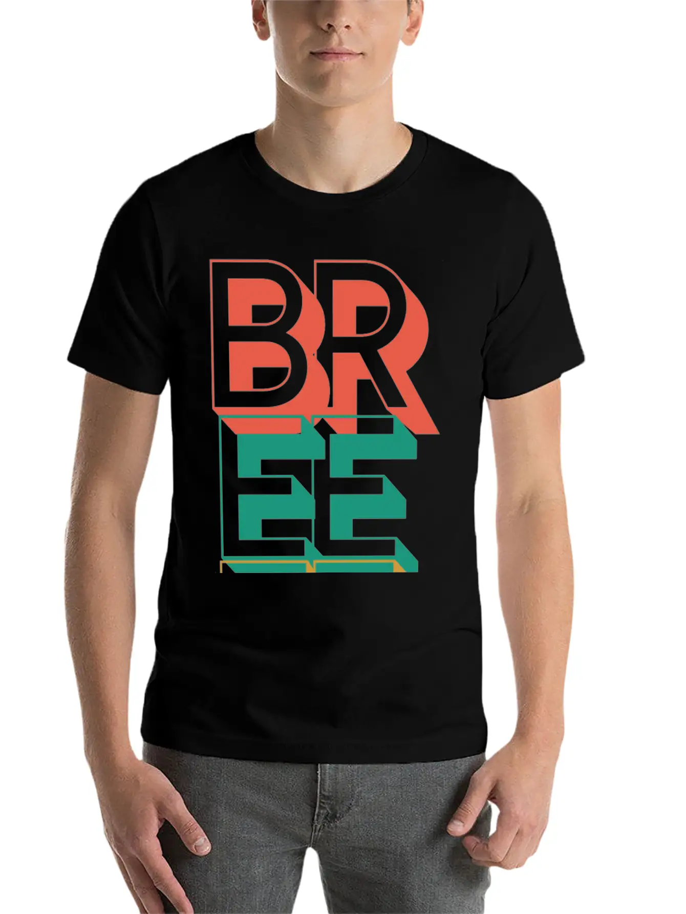 Retro Breeze Unisex Short Sleeve Soft Cotton T-Shirt – Casual Everyday Wear