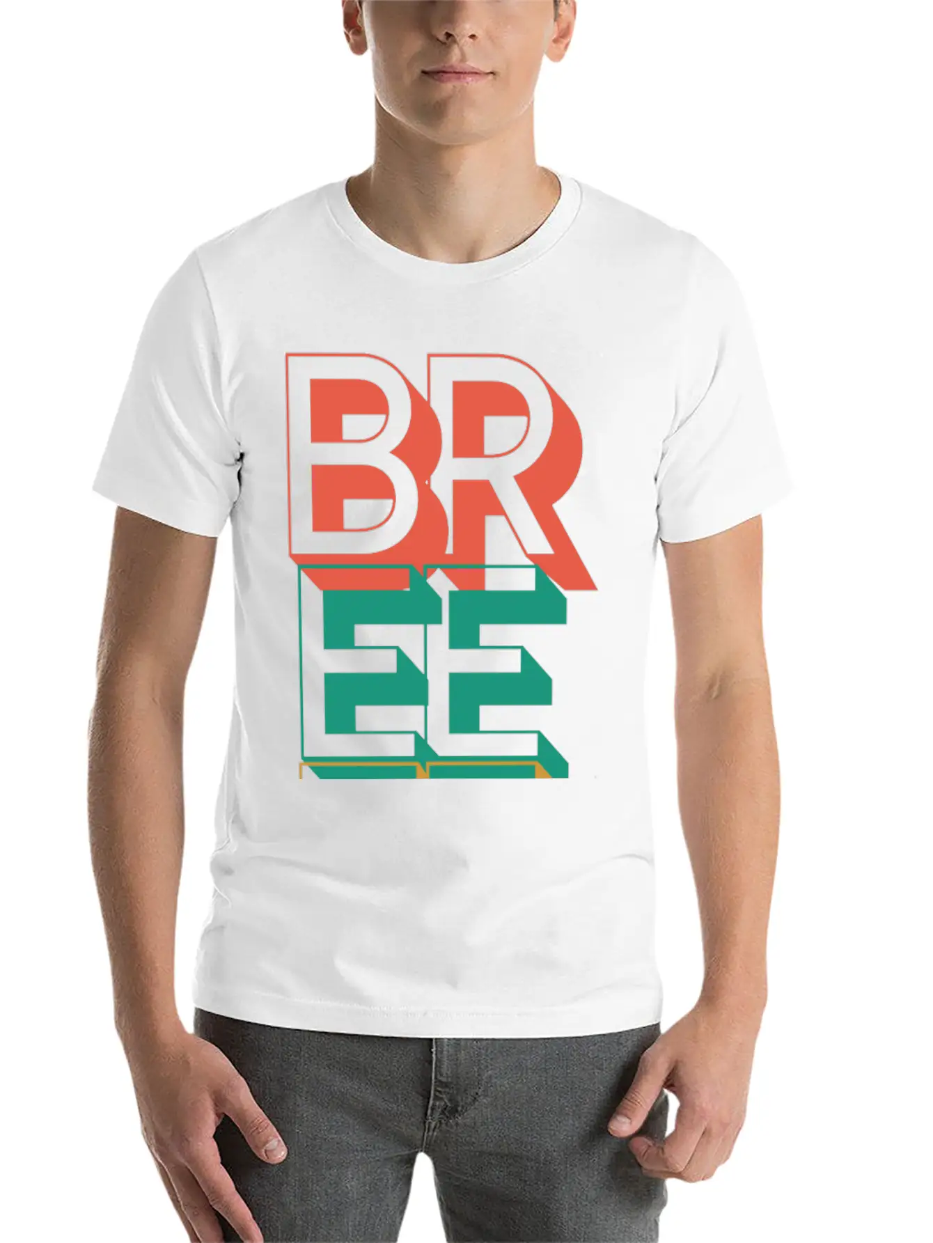 Retro Breeze Unisex Short Sleeve Soft Cotton T-Shirt – Casual Everyday Wear