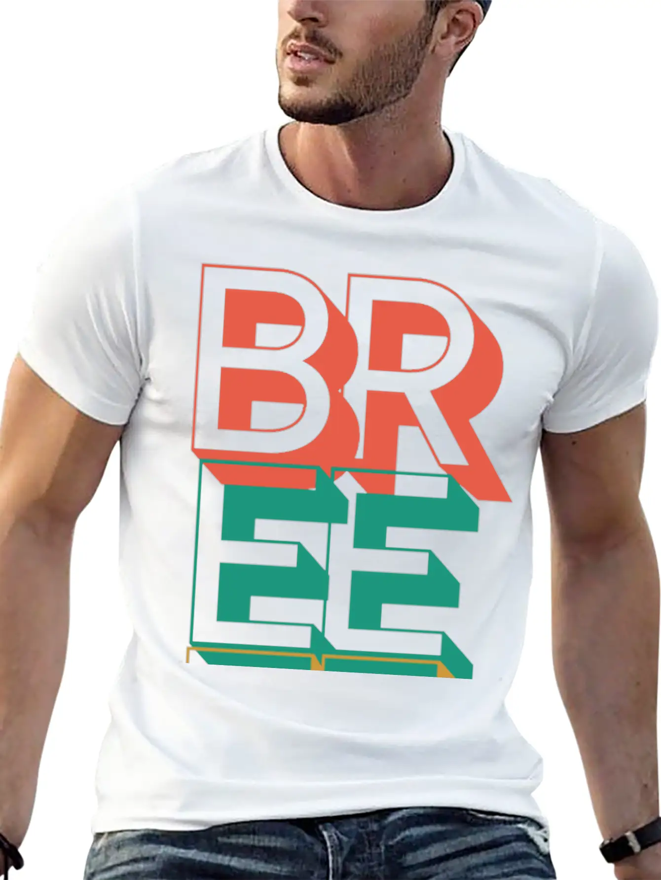 Retro Breeze Unisex Short Sleeve Soft Cotton T-Shirt – Casual Everyday Wear