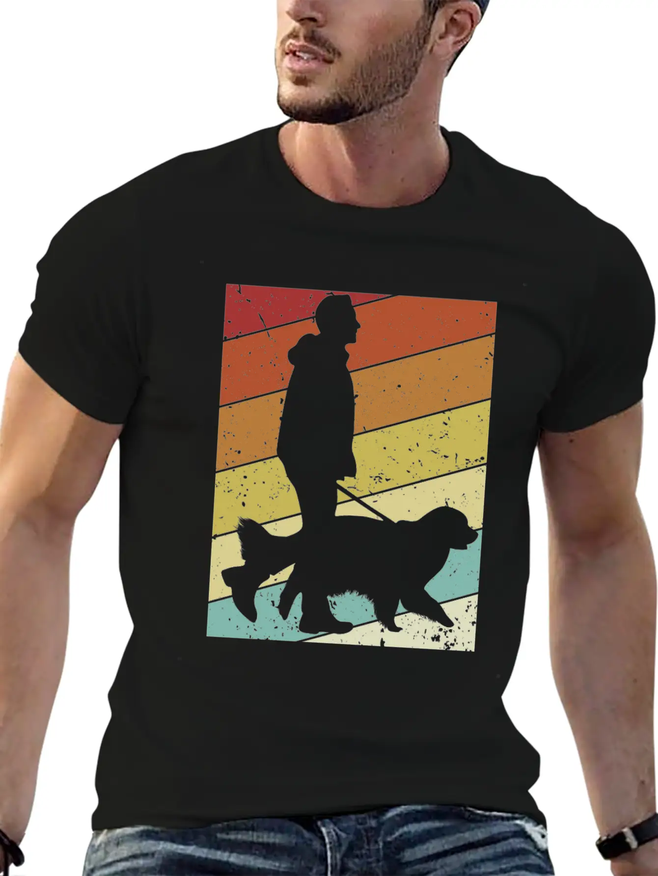 Retro Dog Mom Dogfather Dog Daddy Dog Lover Dog Classic Fit Graphic Tee For Daily Comfort – Unisex Cotton Shirt