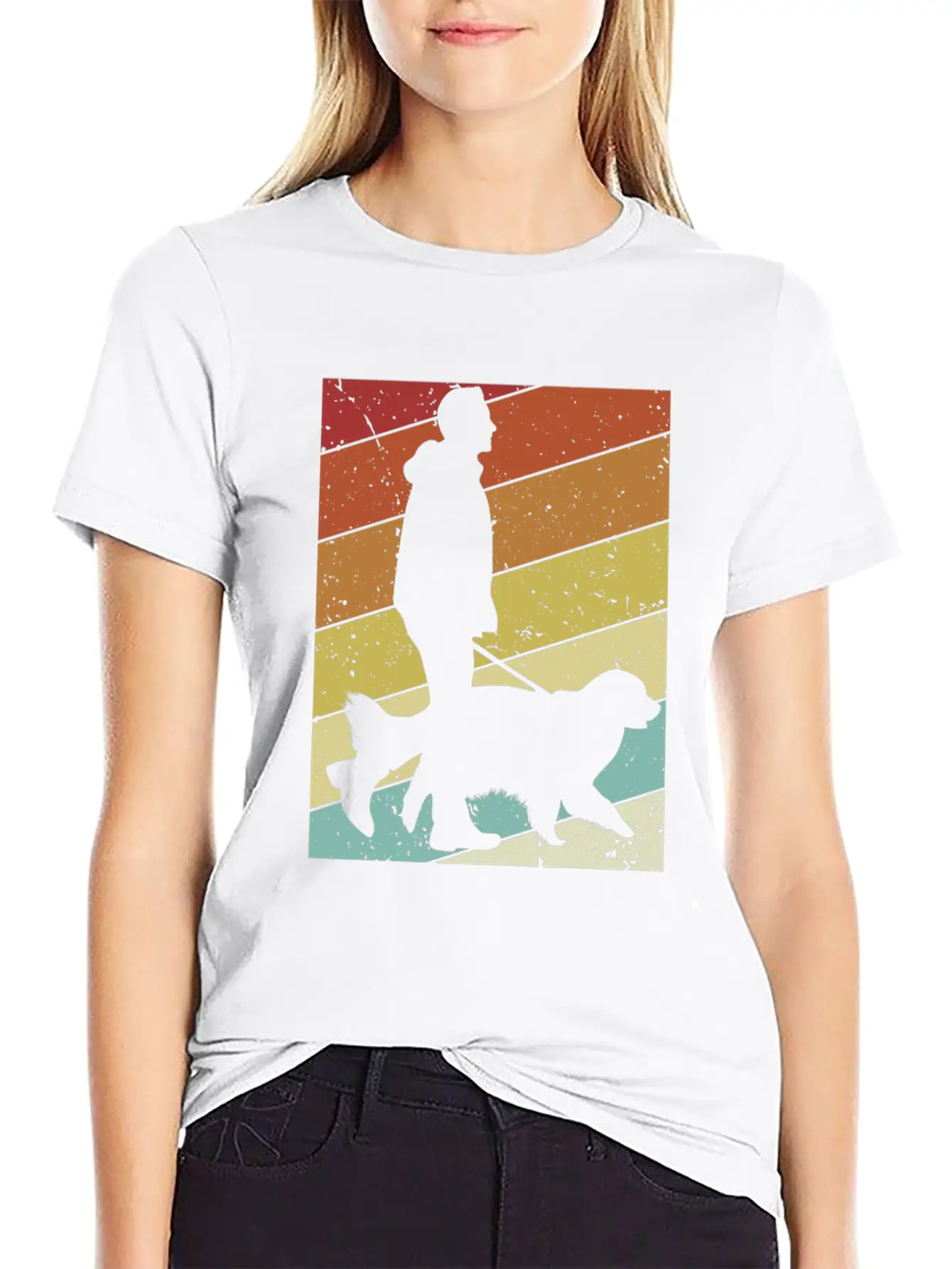 Retro Dog Mom Dogfather Dog Daddy Dog Lover Dog Classic Fit Graphic Tee For Daily Comfort – Unisex Cotton Shirt